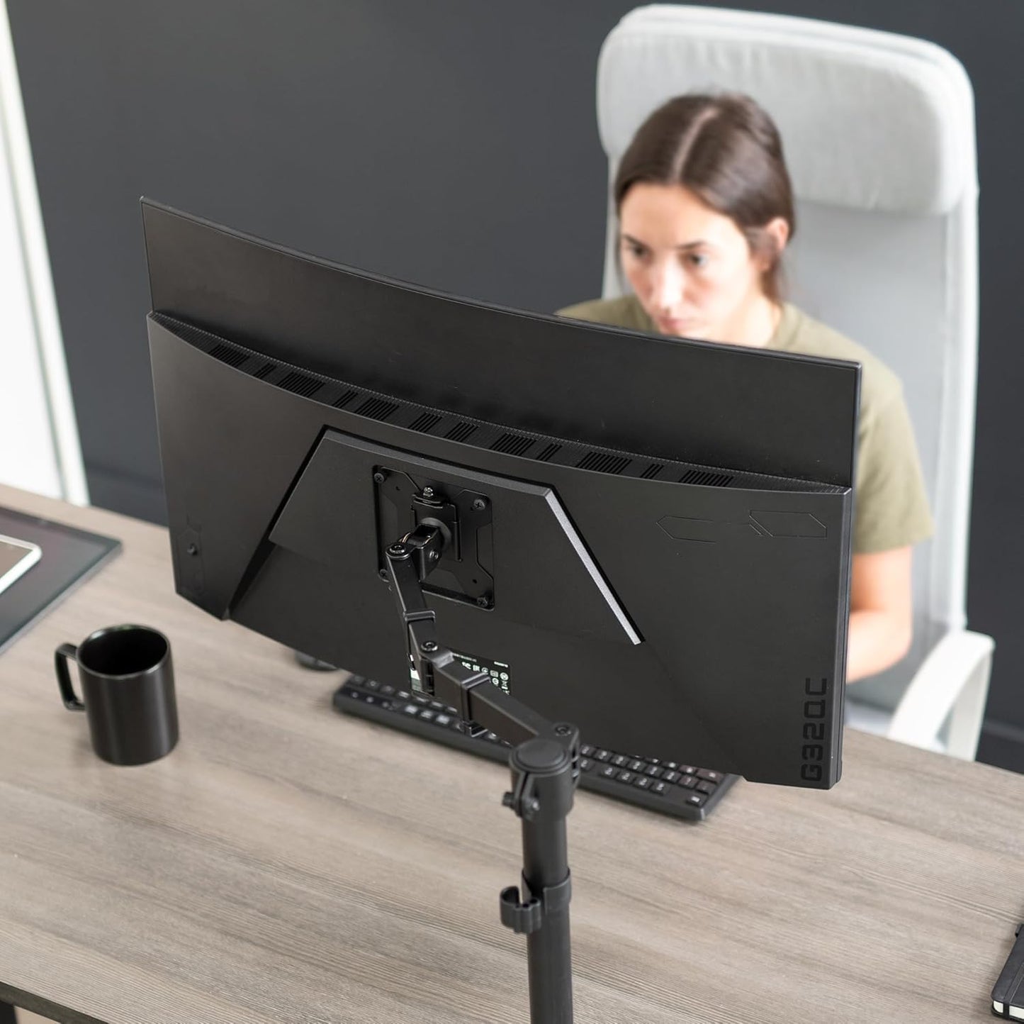 VIVO Ultrawide Monitor Arm Desk Mount 13 Through 38 Inch