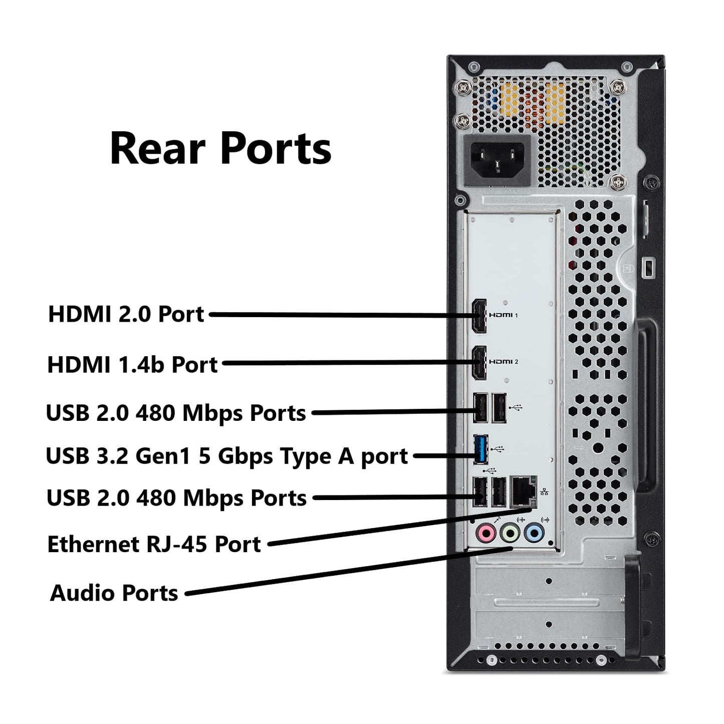 Acer Aspire TC Desktop with Intel Core i5 Performance
