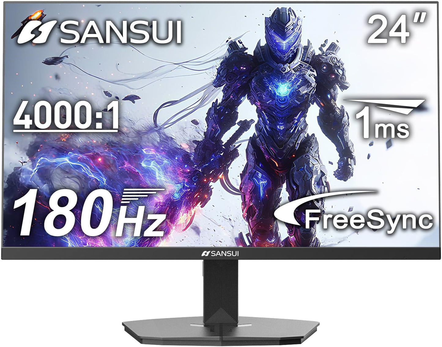 Sansui 27 Inch Curved Gaming Monitor 160Hz FreeSync HDR