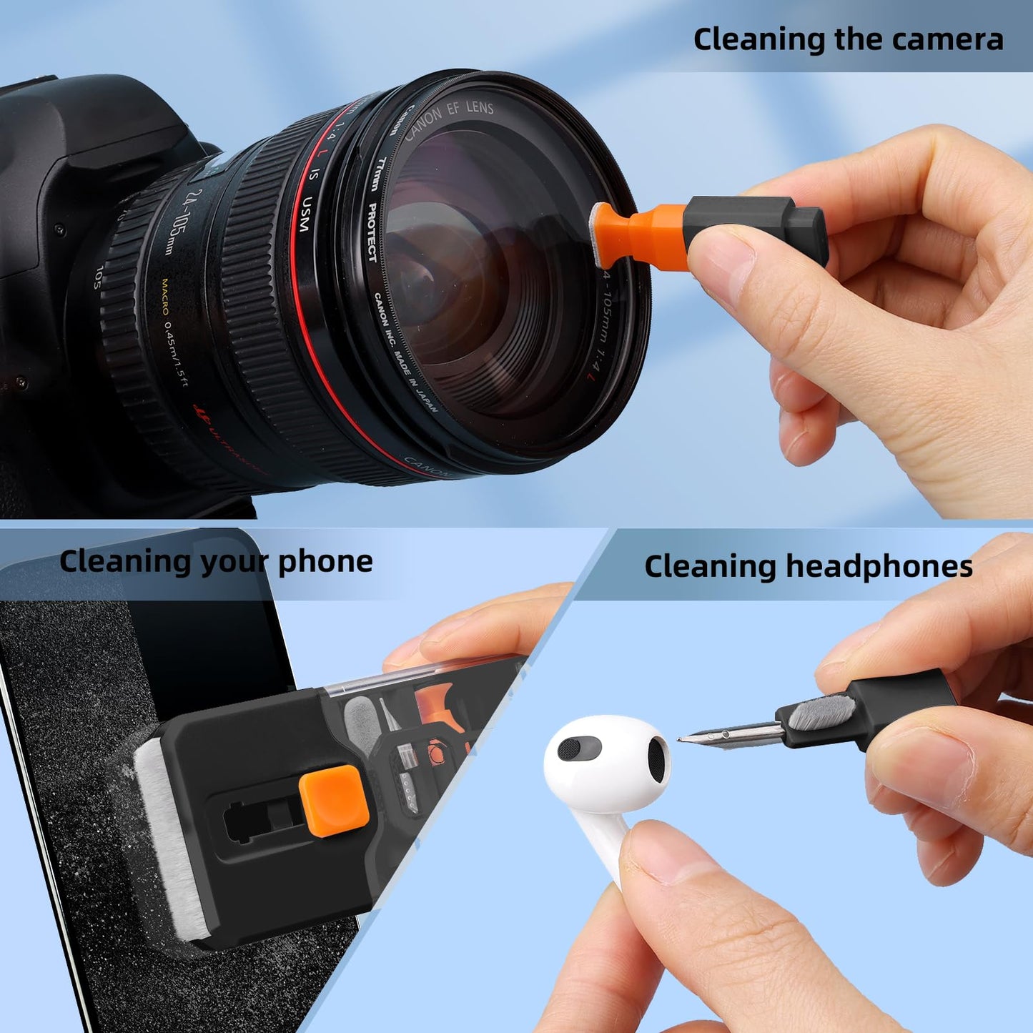 All In One Keyboard Cleaning Kit 10 In 1 Screen Cleaner
