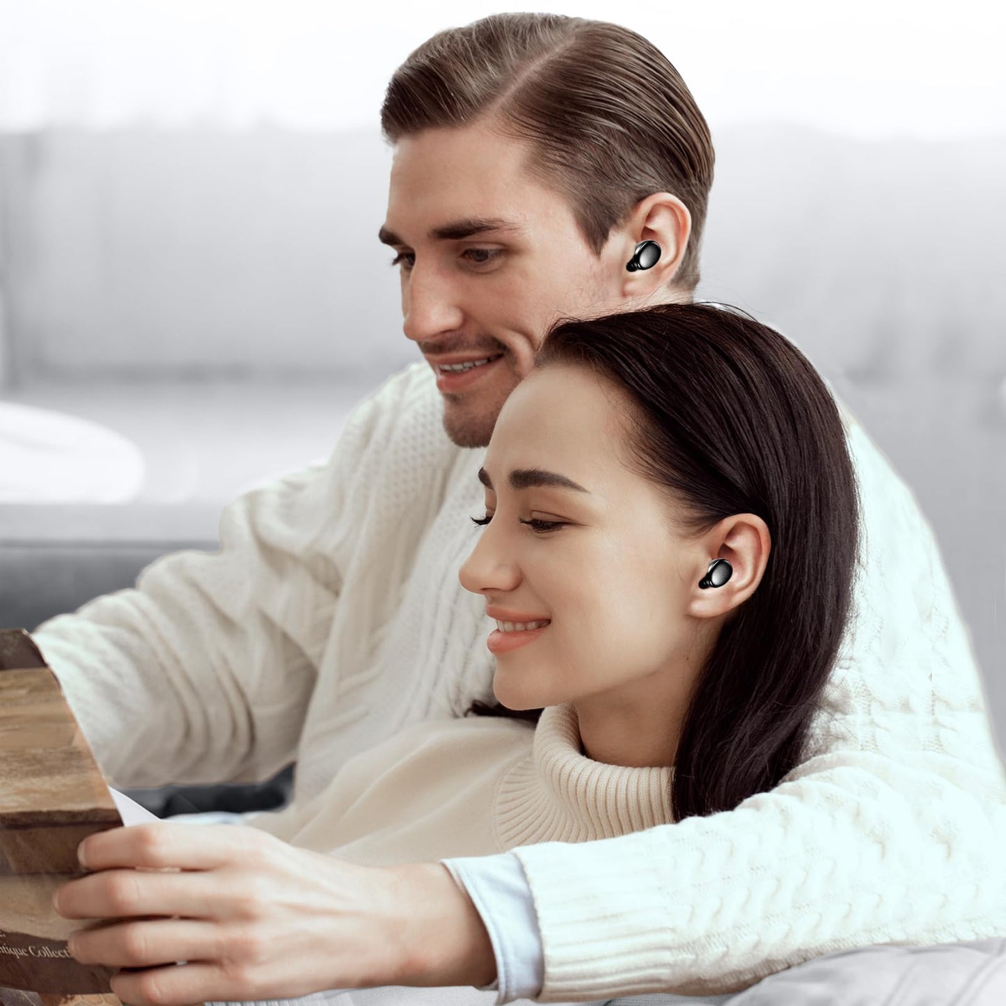 Kurdene True Wireless Earbuds Bluetooth 5.3 Lightweight Bass