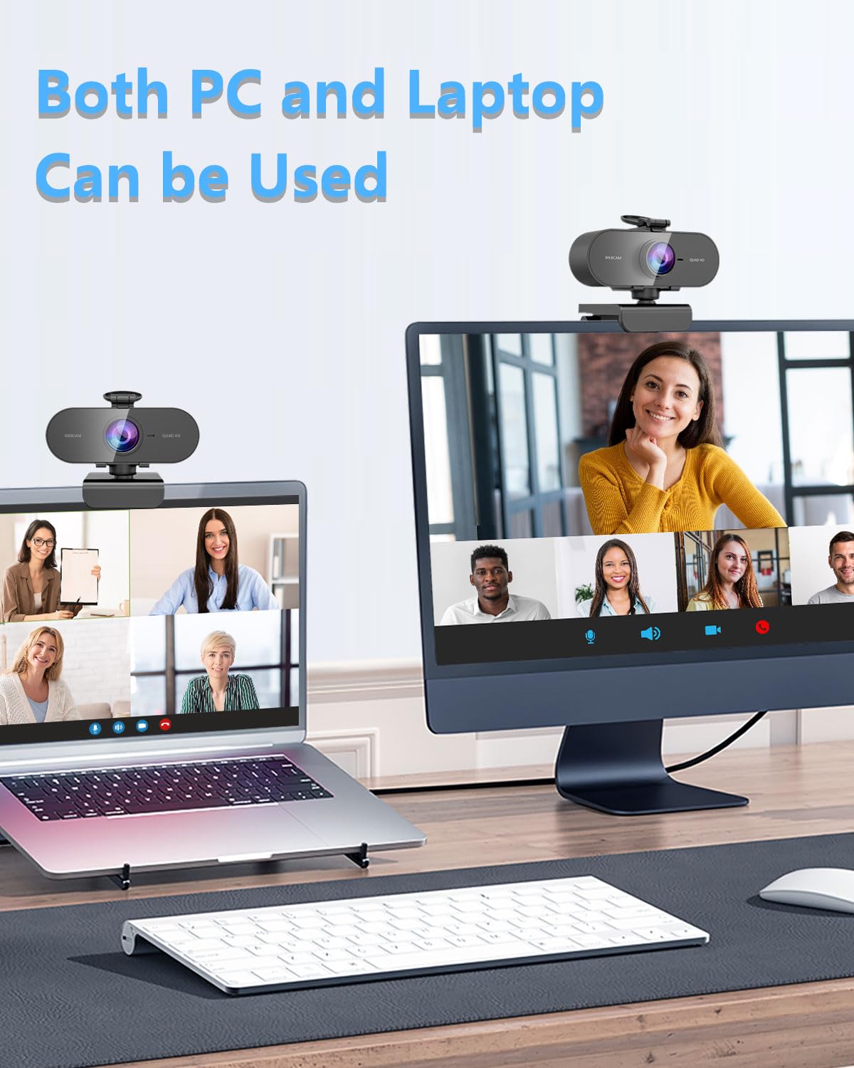 1080P HD Webcam with Microphone for PC Mac Laptops YouTube