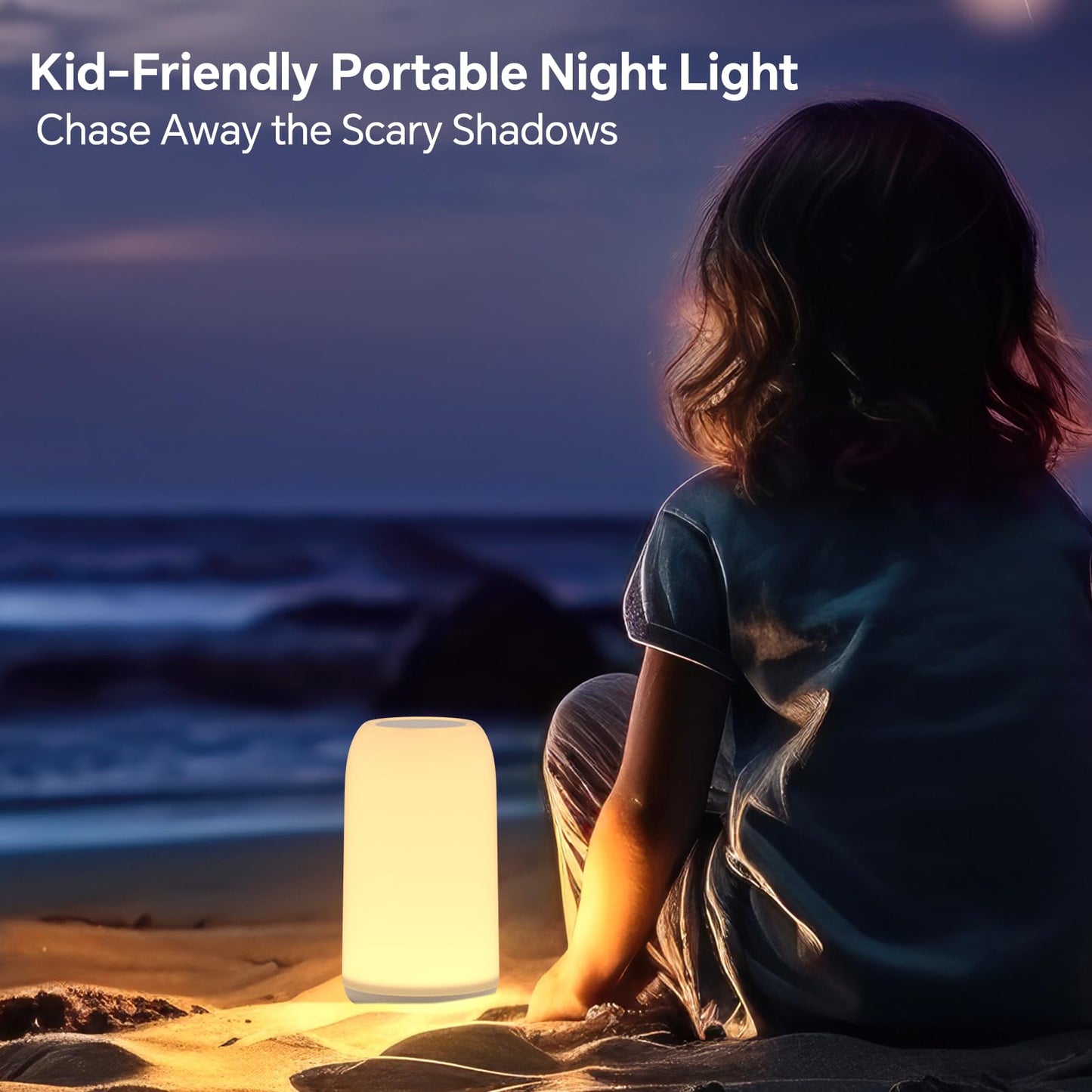Touch Bedside Table Lamp Rgb 3 Way Dimmable Nightstand