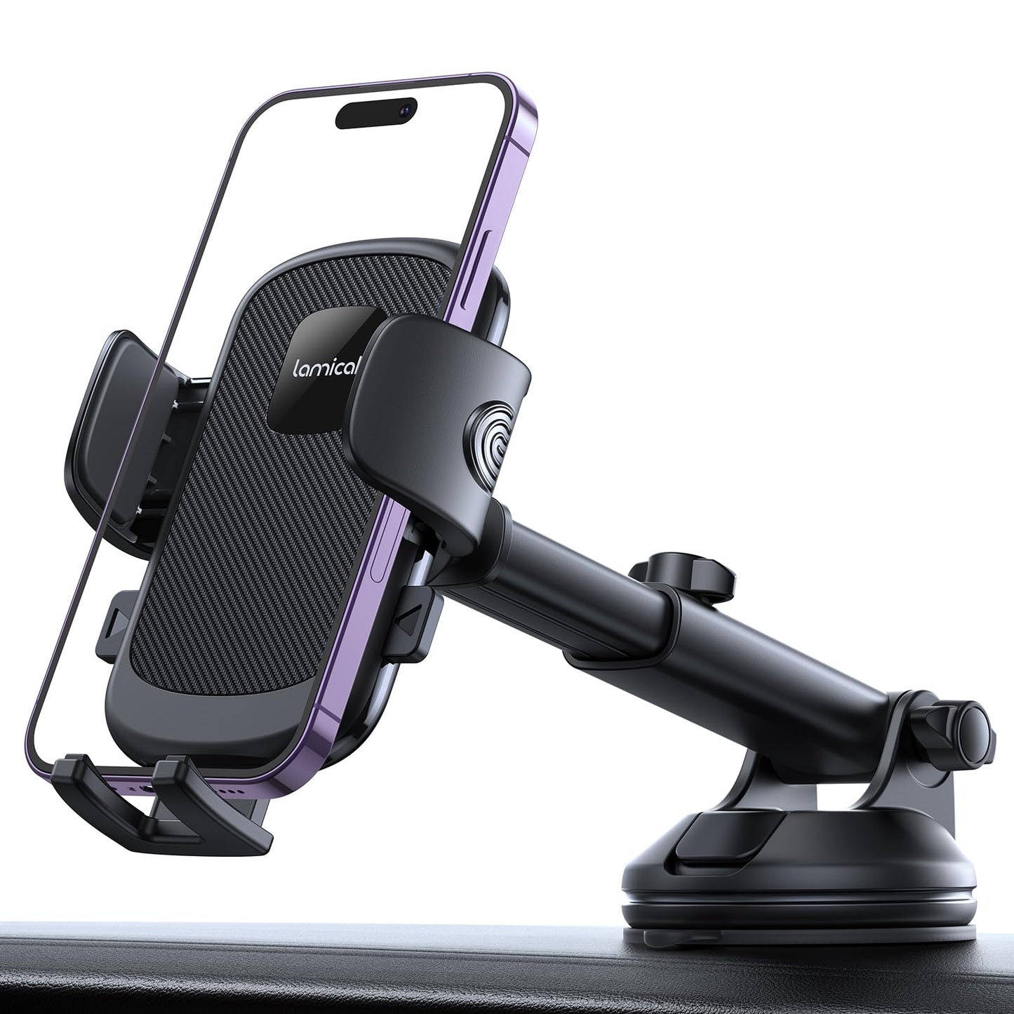 Lamicall Car Phone Holder 360 Degree Rotation Suction Mount