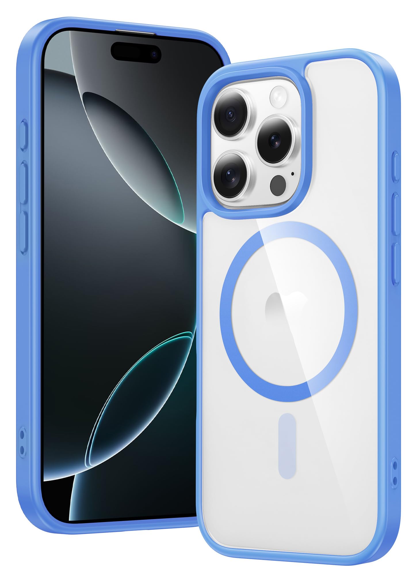 FNTCASE Clear Case For iPhone 17 Pro Max Screen Protector