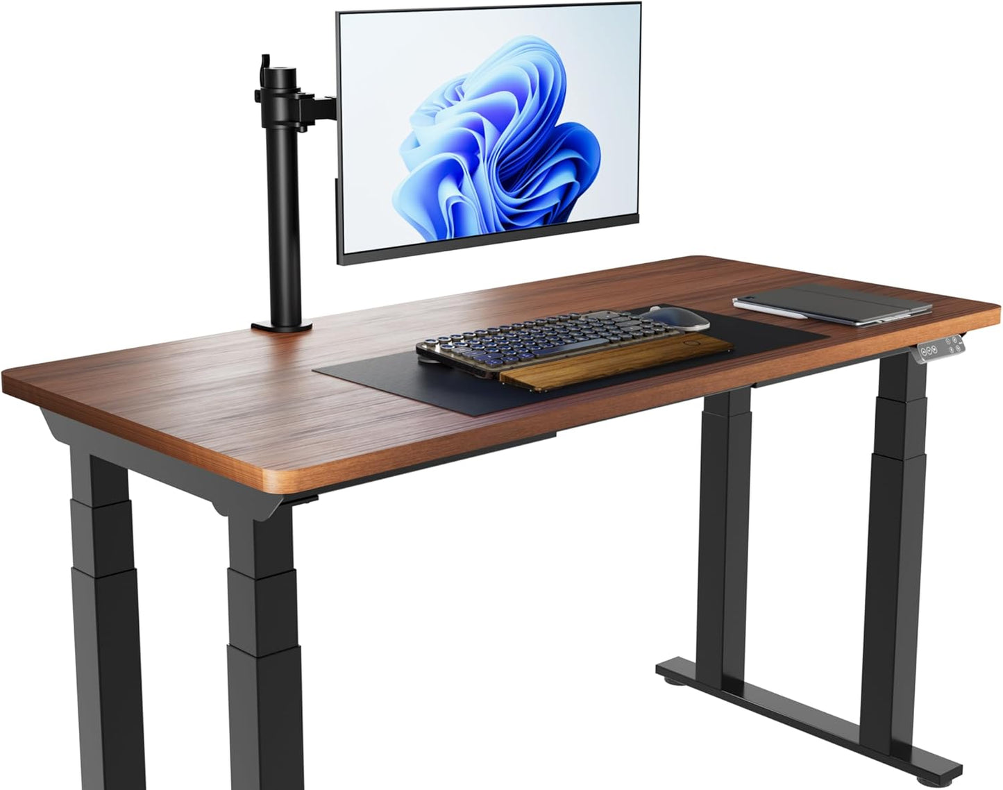 Amazon Basics Single Computer Monitor Stand Tilt Rotation