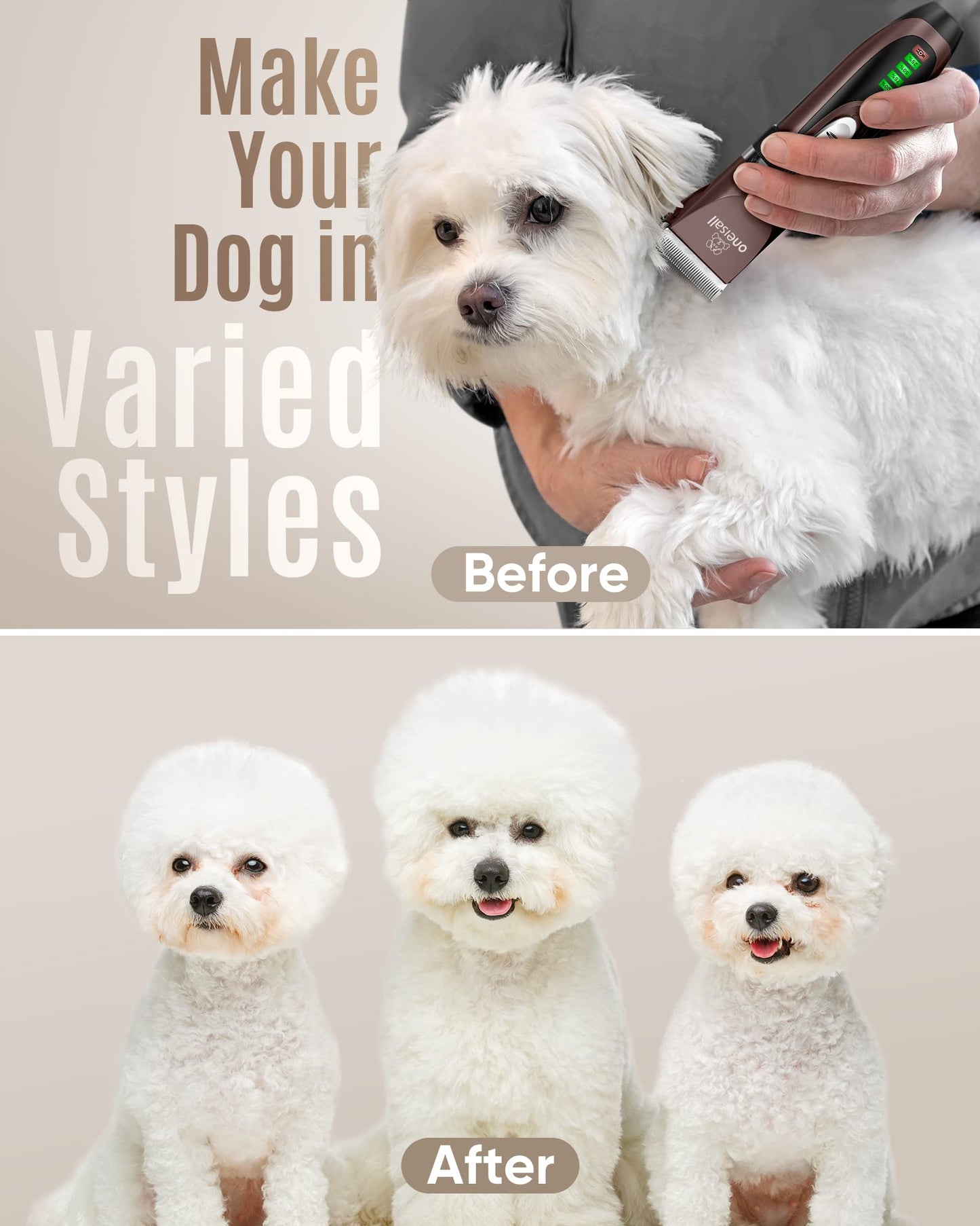 Quiet Dog Clippers for Stress-Free Grooming at Home