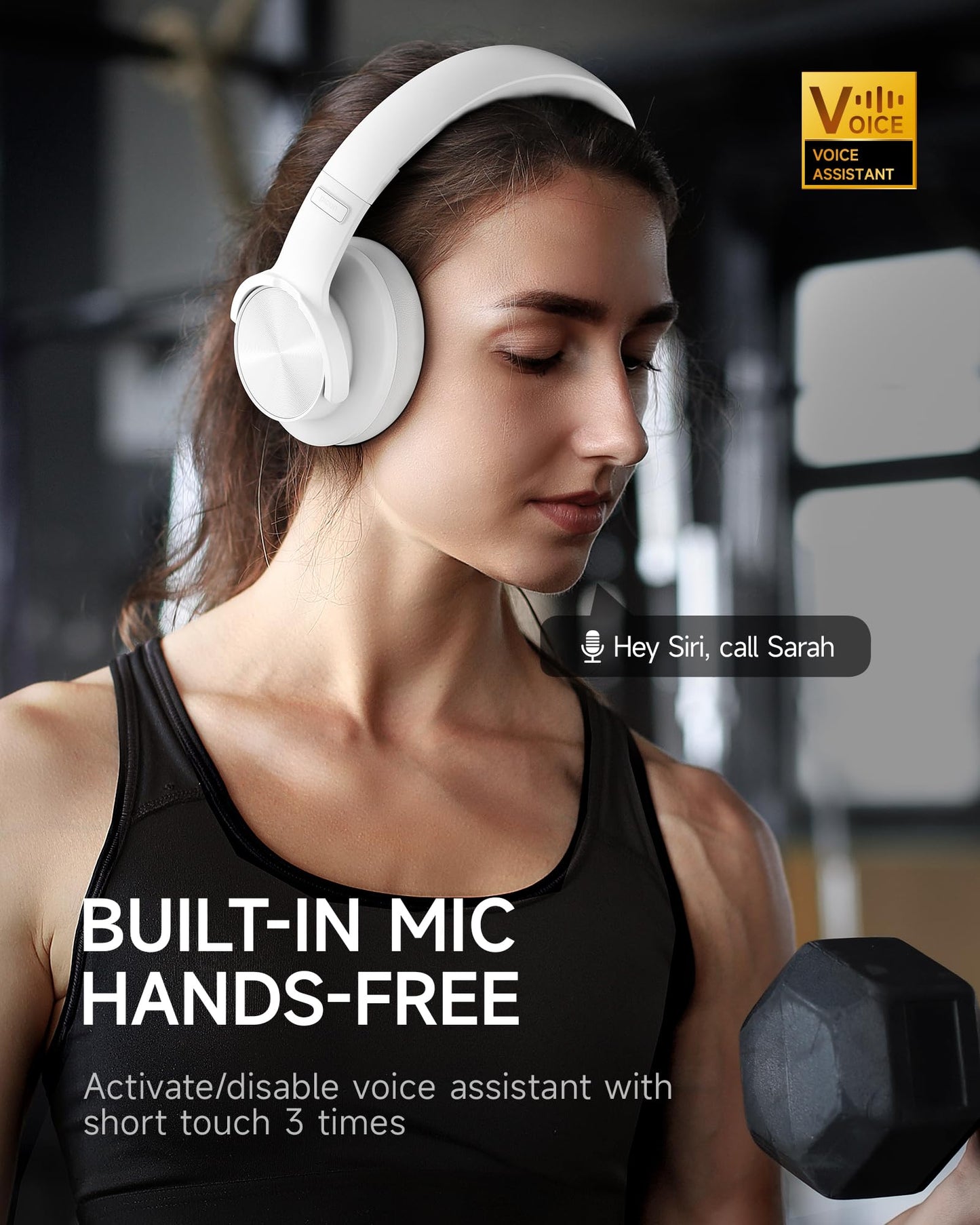 Picun B8 Bluetooth Headphones 120H Playtime With 3 EQ Modes