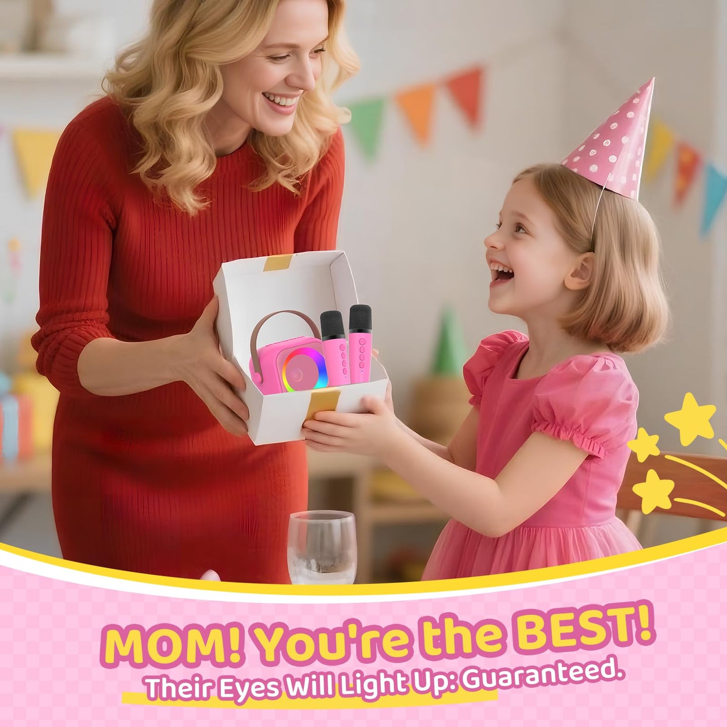 Karaoke Machine For Kids All In One Microphone Toys Gift