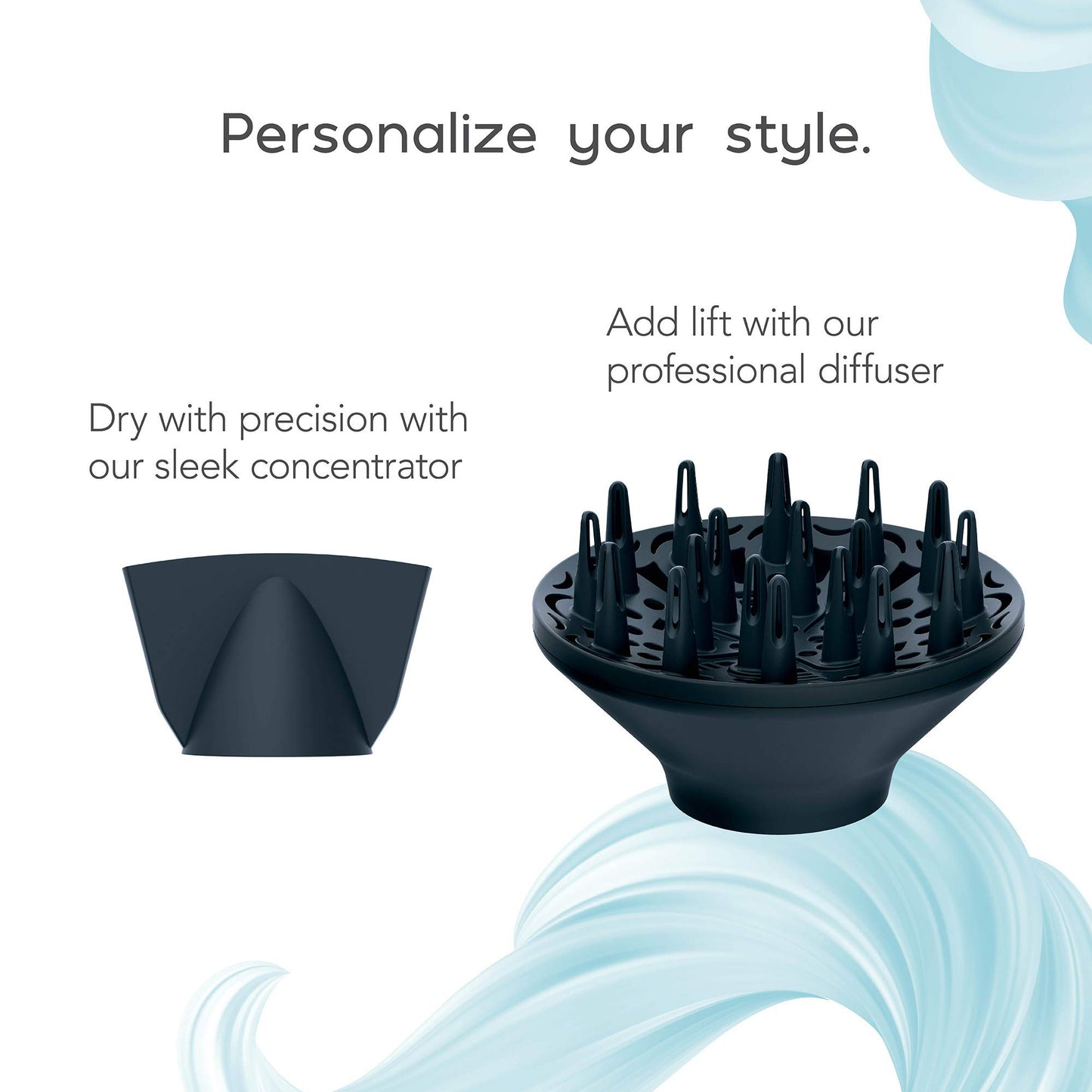 InfinitiPro SmoothWrap Hair Dryer for Frizz-Free Volume