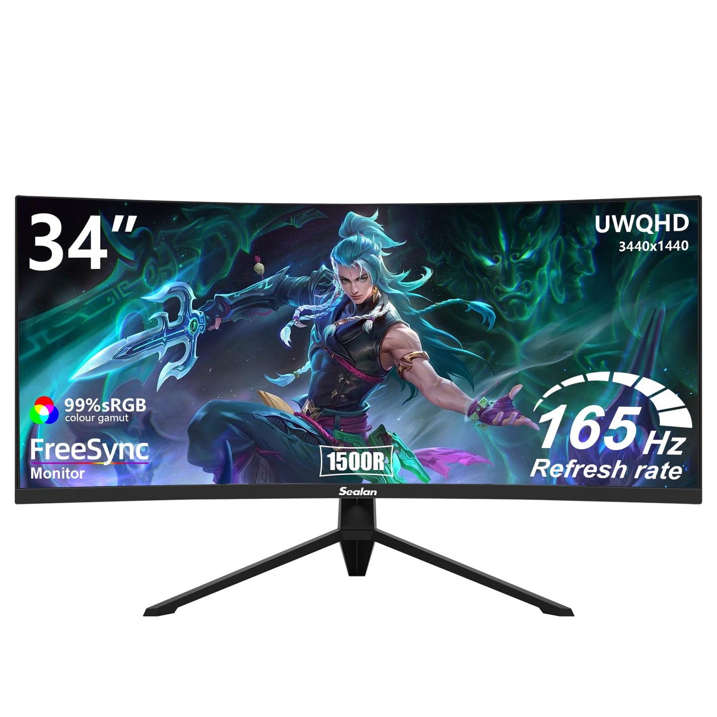 27 Inch IPS Gaming Monitor 100Hz Frameless 1080P HDMI