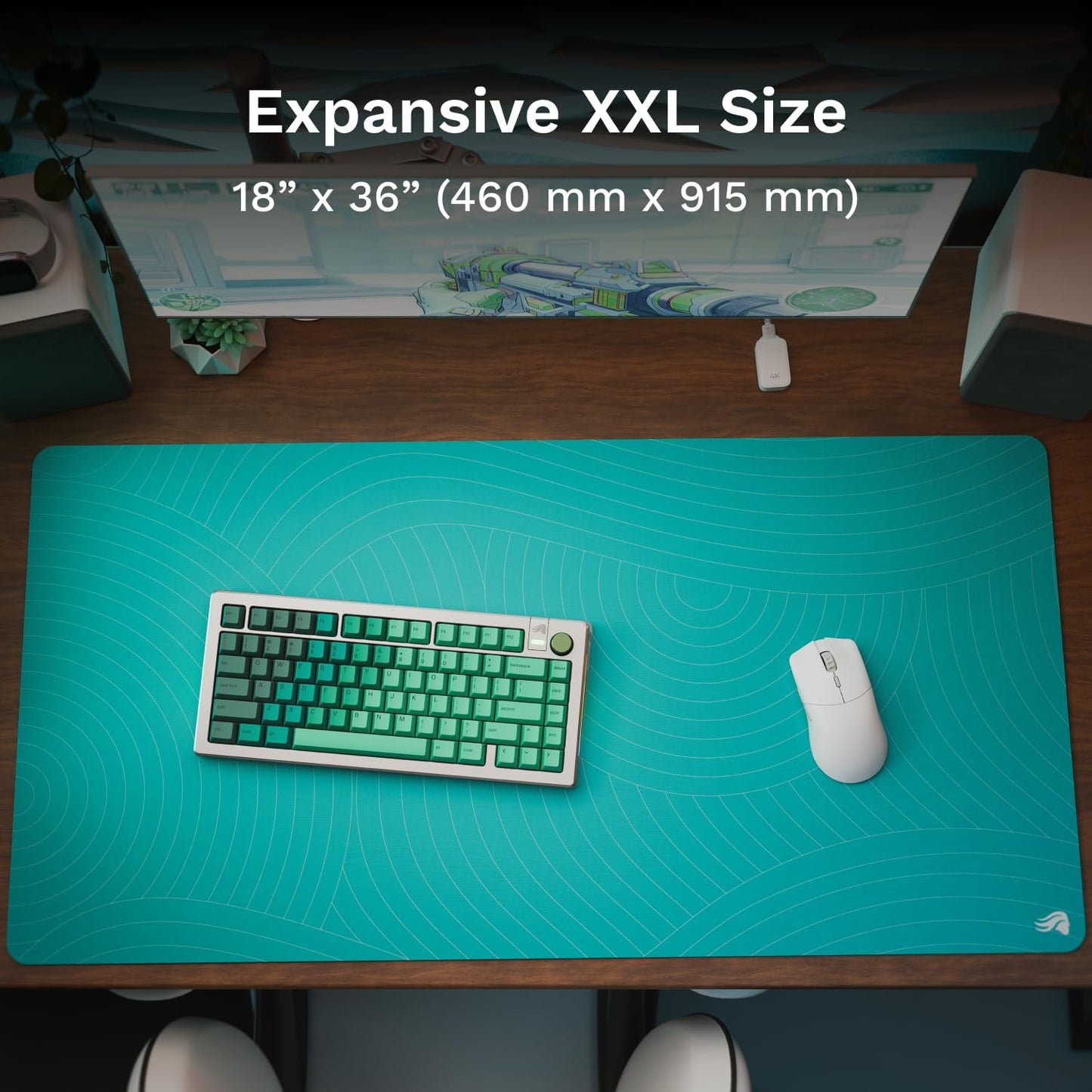 Glorious Gaming Mouse Pad XXL Optimized for Speed and Control