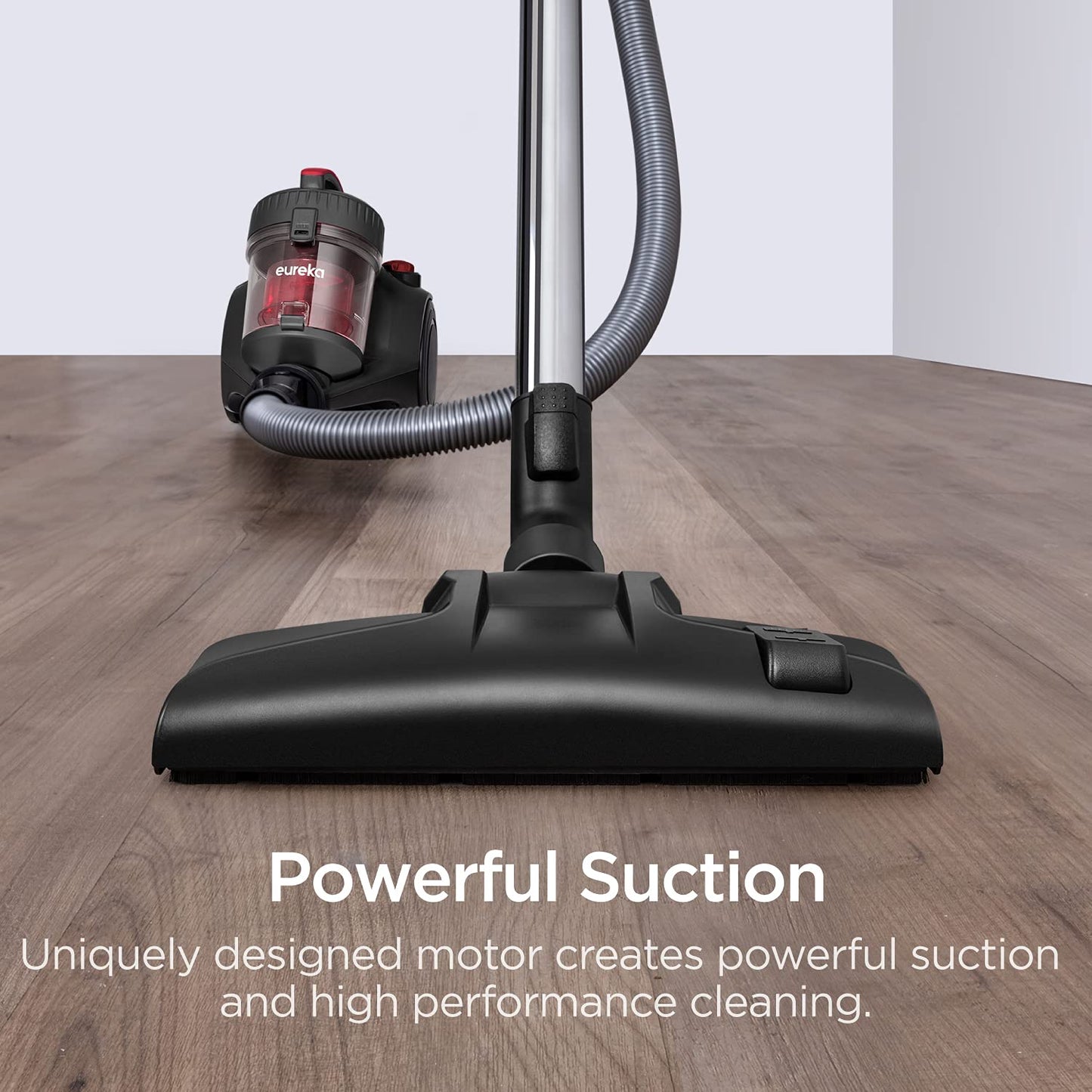 Eureka WhirlWind Bagless Canister Vacuum 2.5L Lightweight