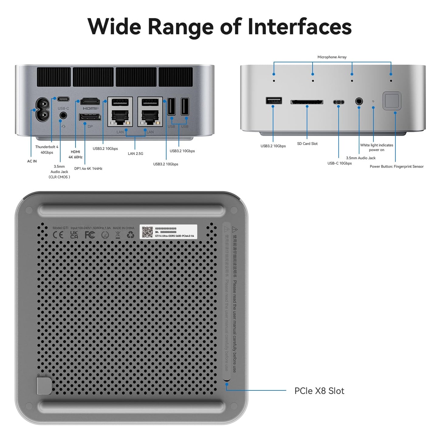 Beelink EQI12 Mini PC with Powerful Intel Core i7