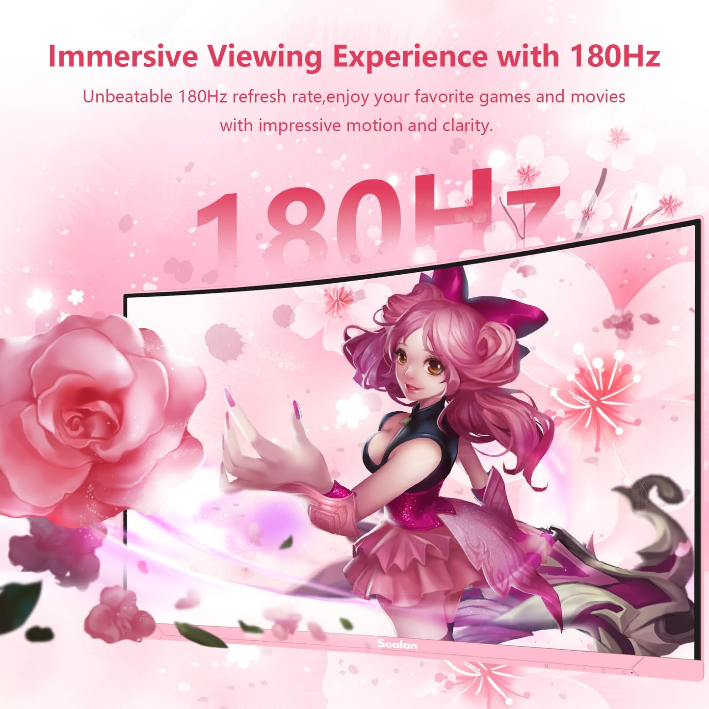 27 Inch IPS Gaming Monitor 100Hz Frameless 1080P HDMI