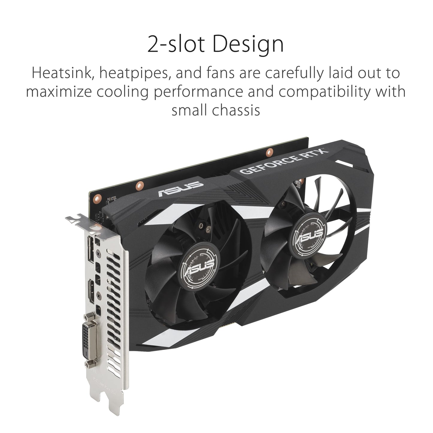 ASUS Dual GeForce RTX 3050 Gaming Graphics Card with Advanced Cooling