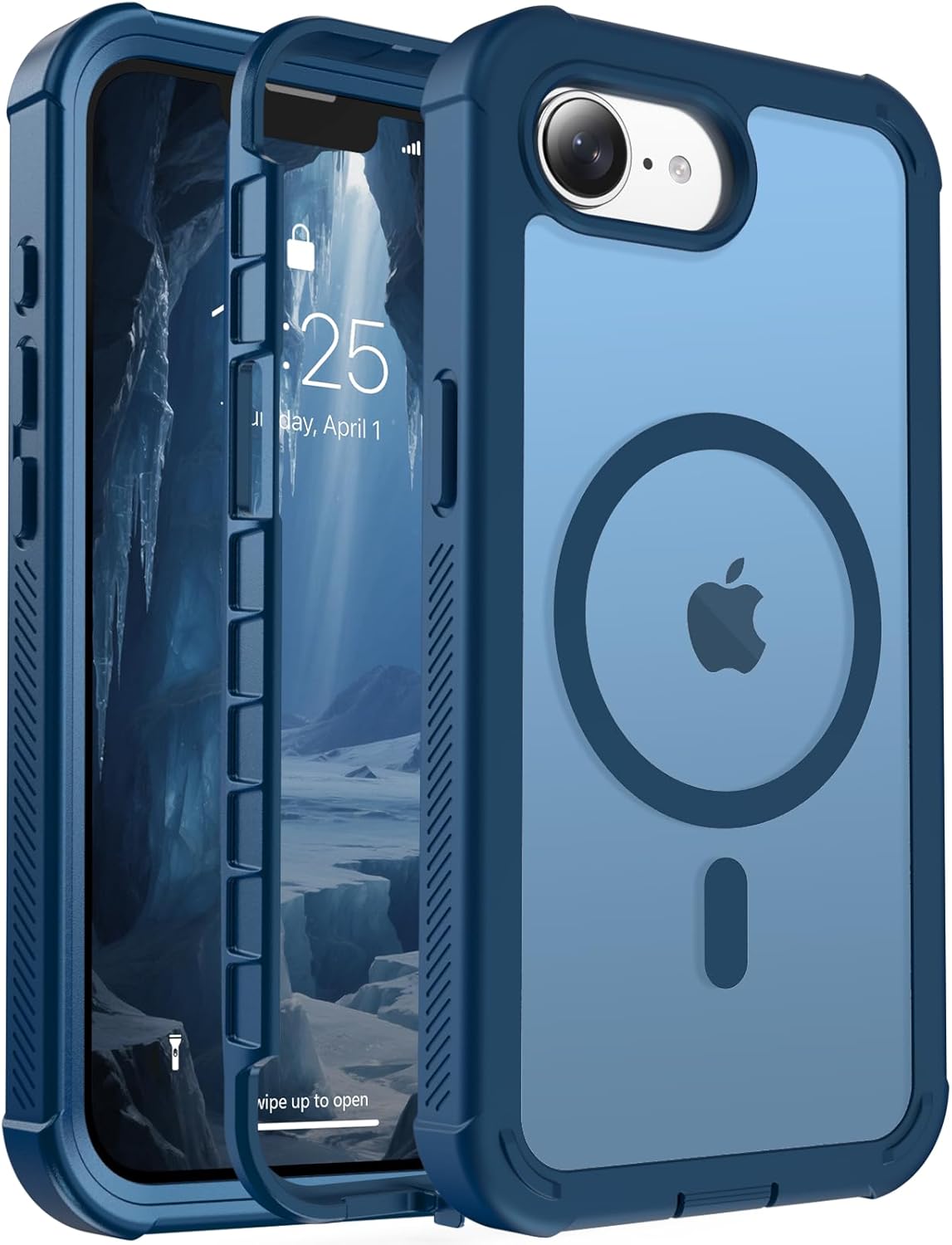 Rose 6.5 Inch iPhone Air MagSafe Case Heavy Duty Shield