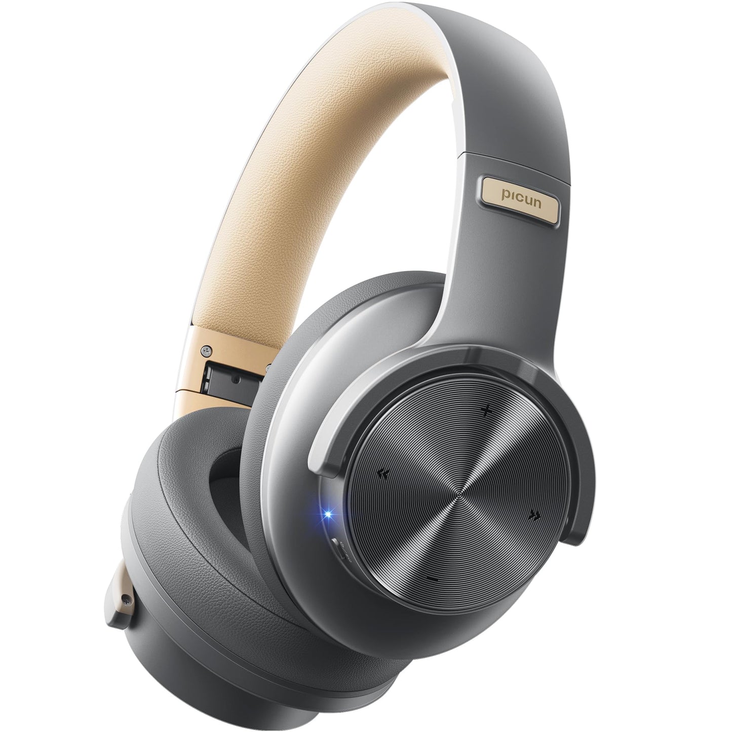 Picun B8 Bluetooth Headphones 120H Playtime With 3 EQ Modes