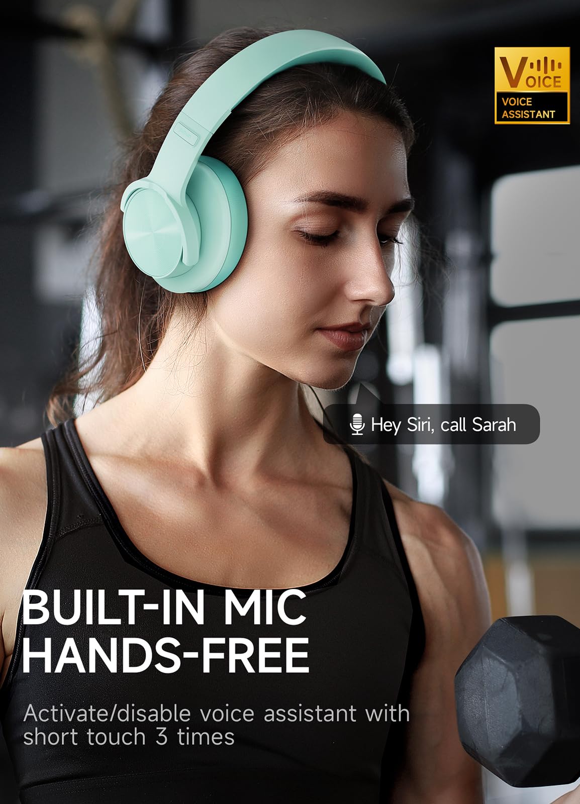 Picun B8 Bluetooth Headphones 120H Playtime With 3 EQ Modes