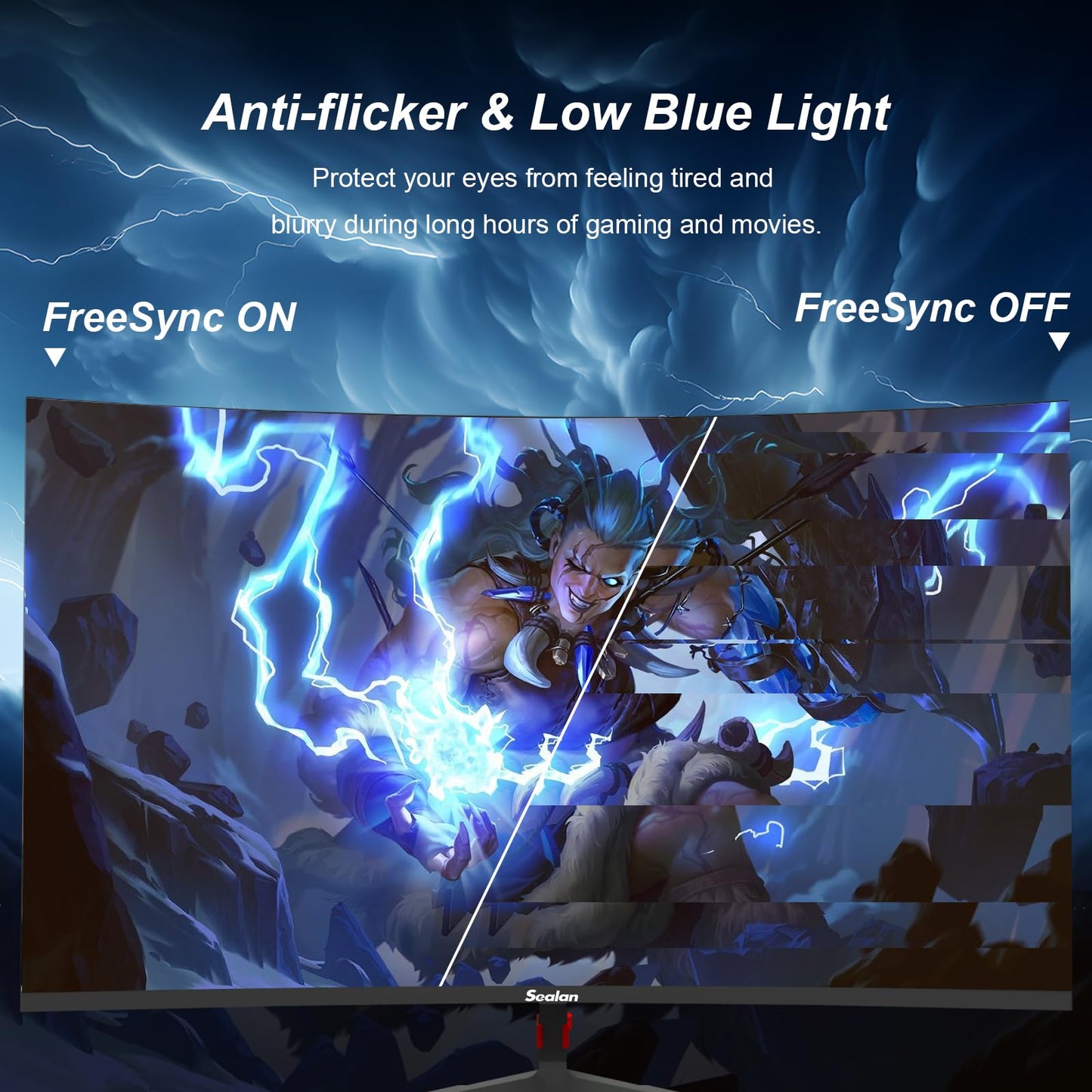 27 Inch IPS Gaming Monitor 100Hz Frameless 1080P HDMI