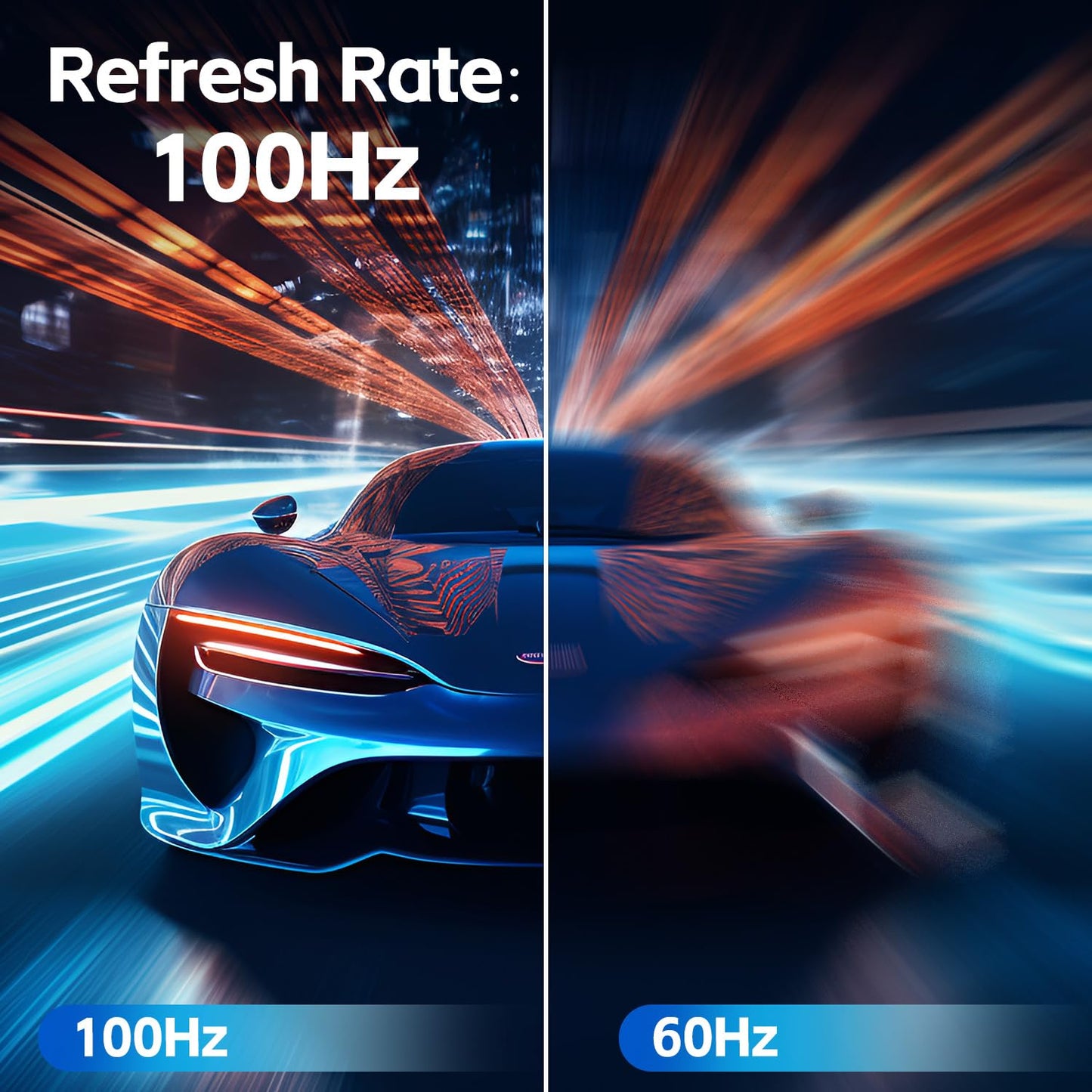22 Inch Full HD Monitor 100Hz Frameless VESA Low Blue Mode