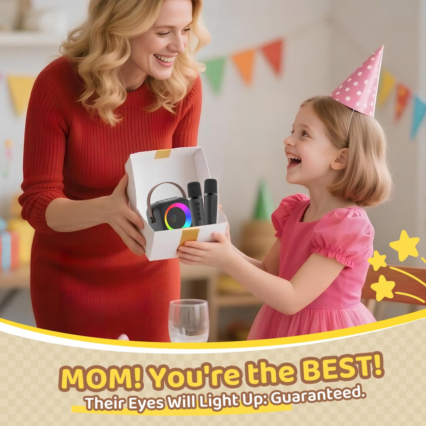 Karaoke Machine For Kids All In One Microphone Toys Gift