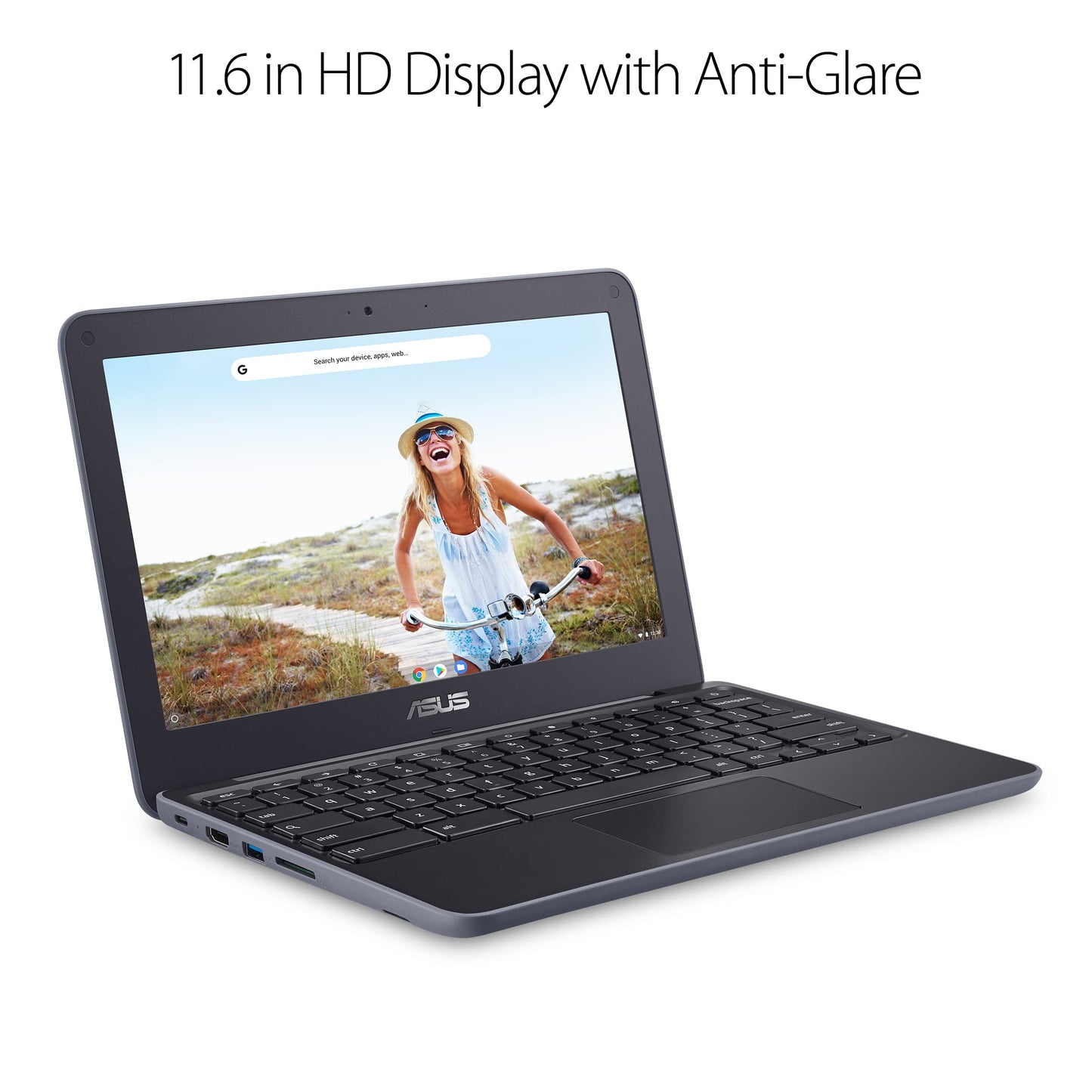 ASUS Chromebook CM14 14 Inch Kompanio 520 Gray Anti Glare