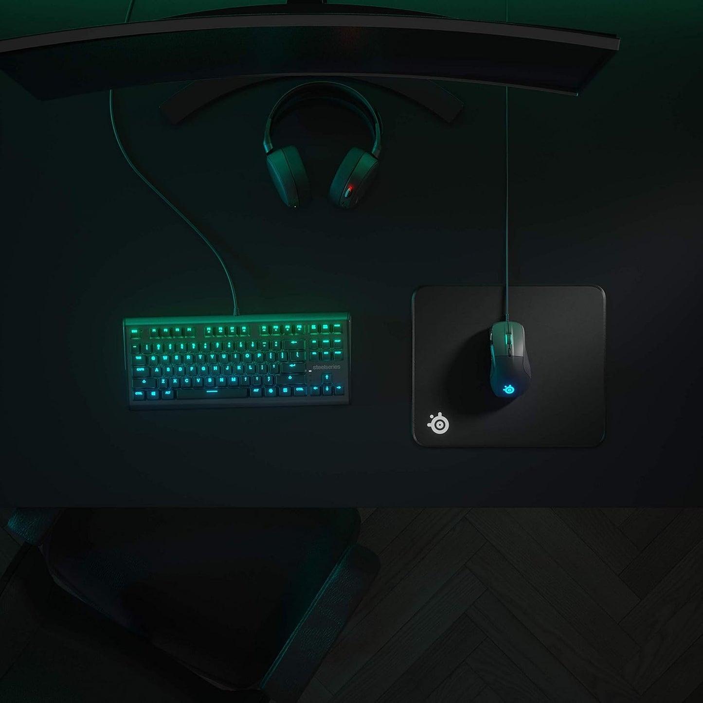 SteelSeries QcK Edge Gaming Mouse Pad Durable Smooth Surface