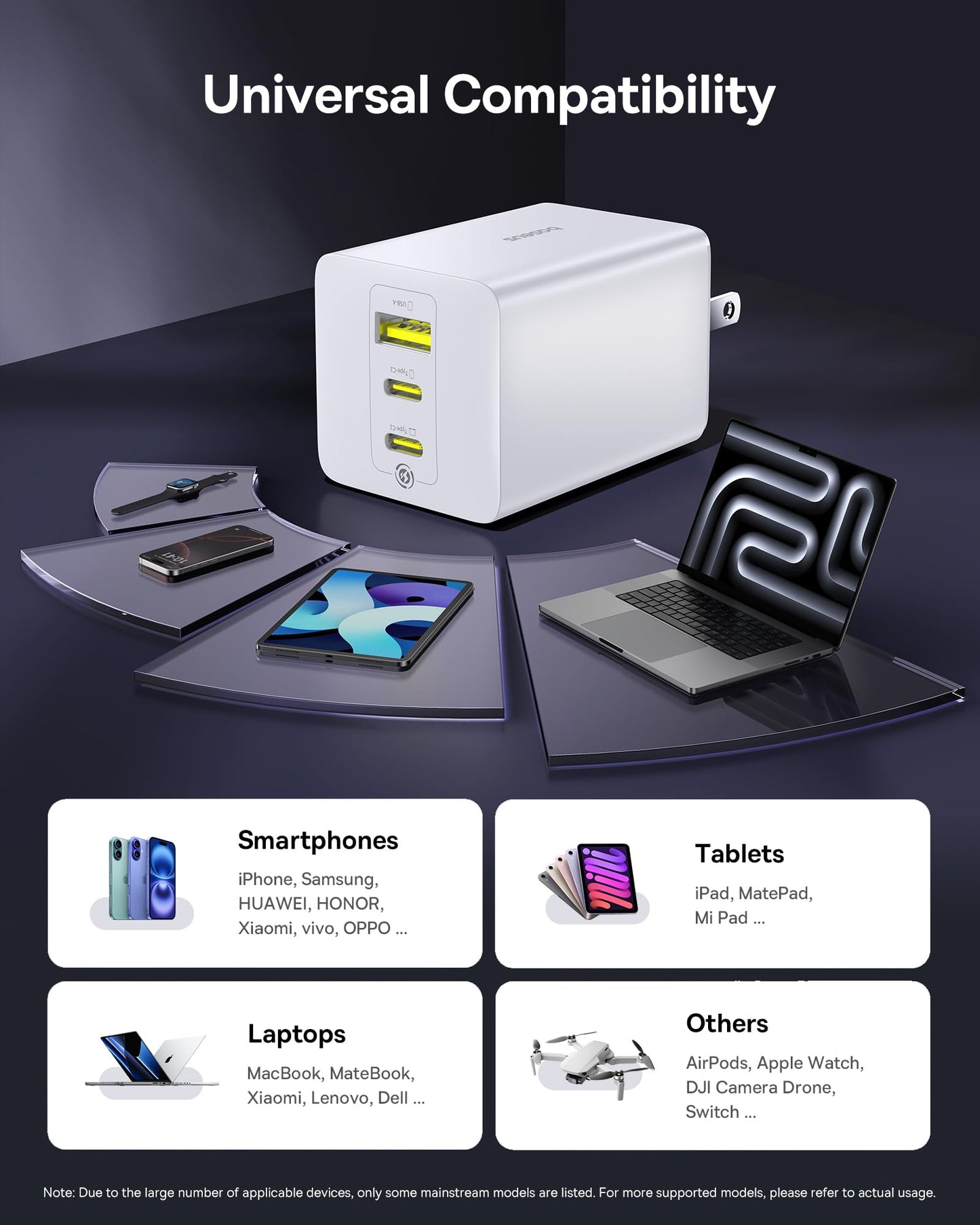 Baseus 100W USB C Charger Fast Power Adapter