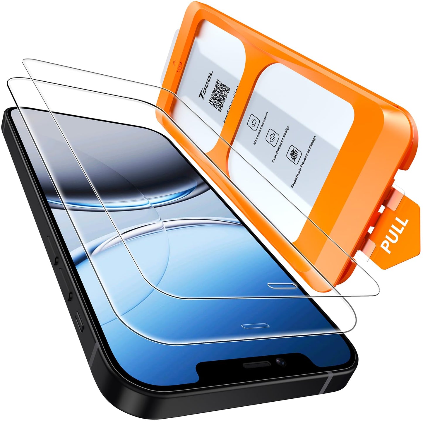 TOCOL iPhone 17 Pro Max Screen Protector 6.9 Inch Glass