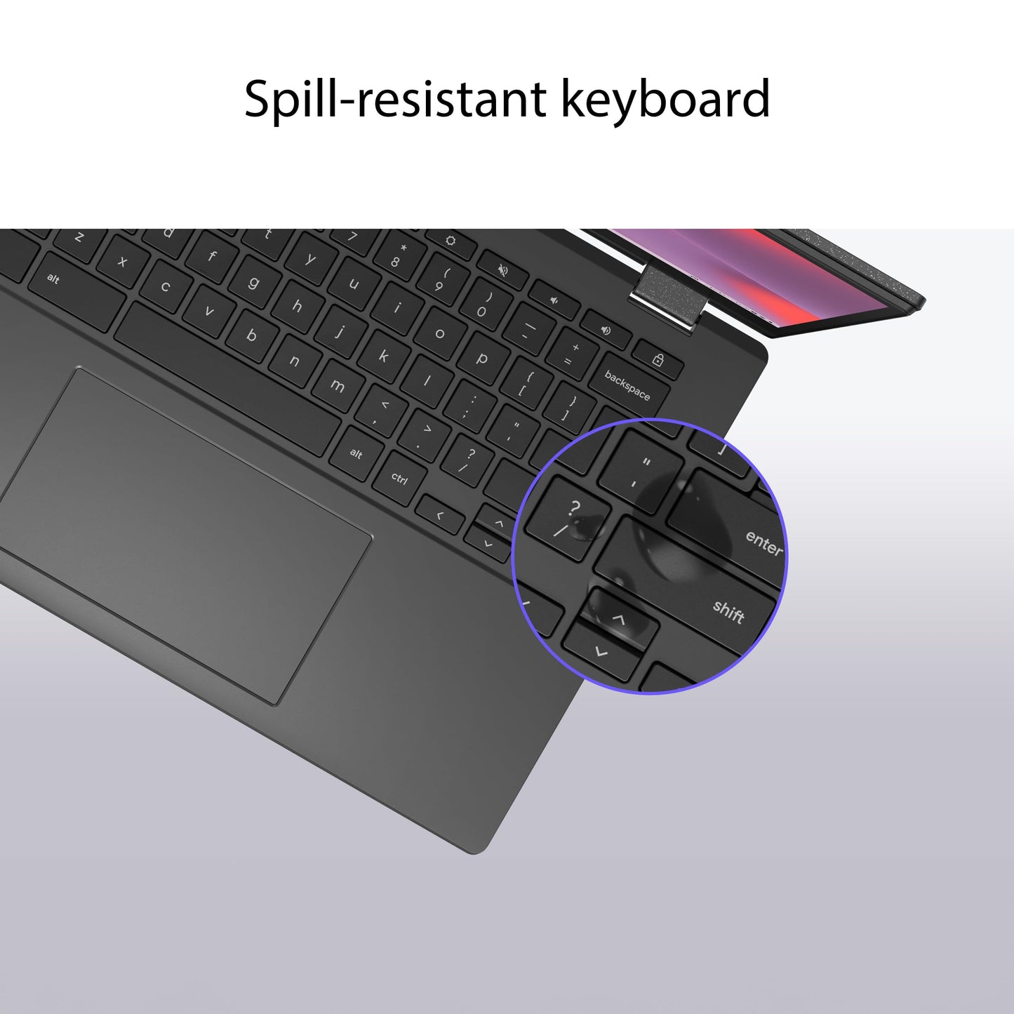 ASUS Chromebook CM14 14 Inch Kompanio 520 Gray Anti Glare