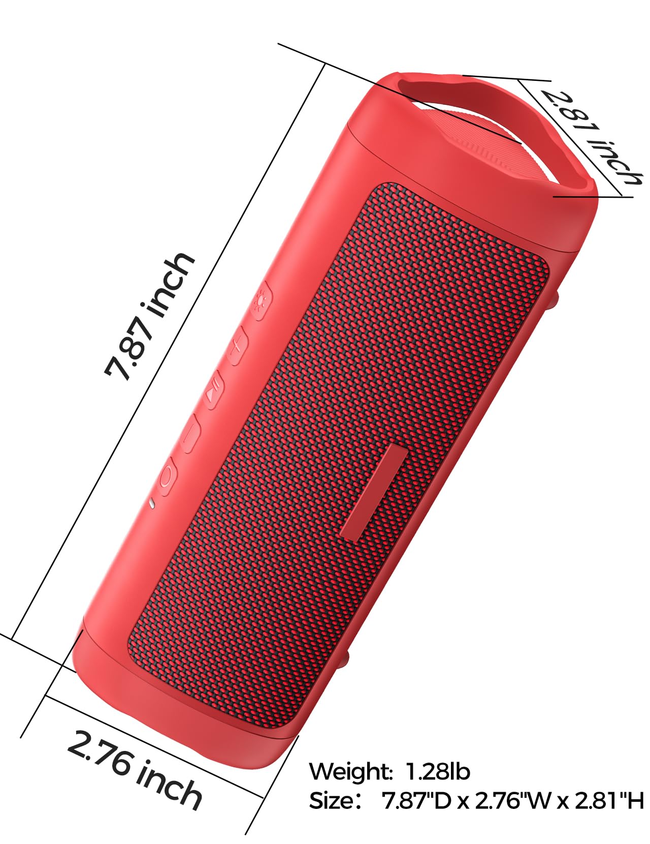Bluetooth Speaker TWS Pair IPX5 Waterproof Portable 20H