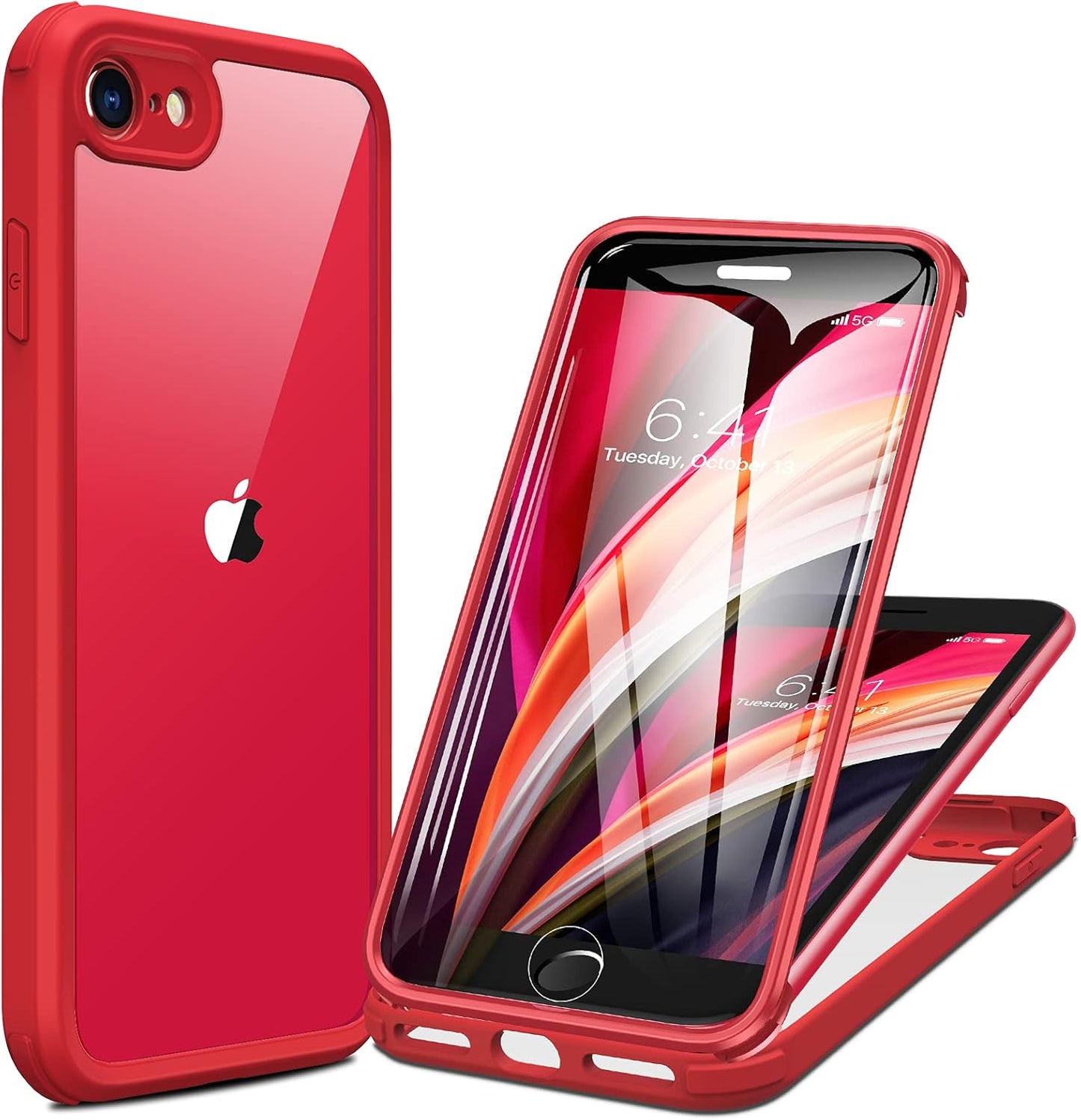 Miracase Glass Series iPhone 11 Rugged Case 6.1 9H Purple