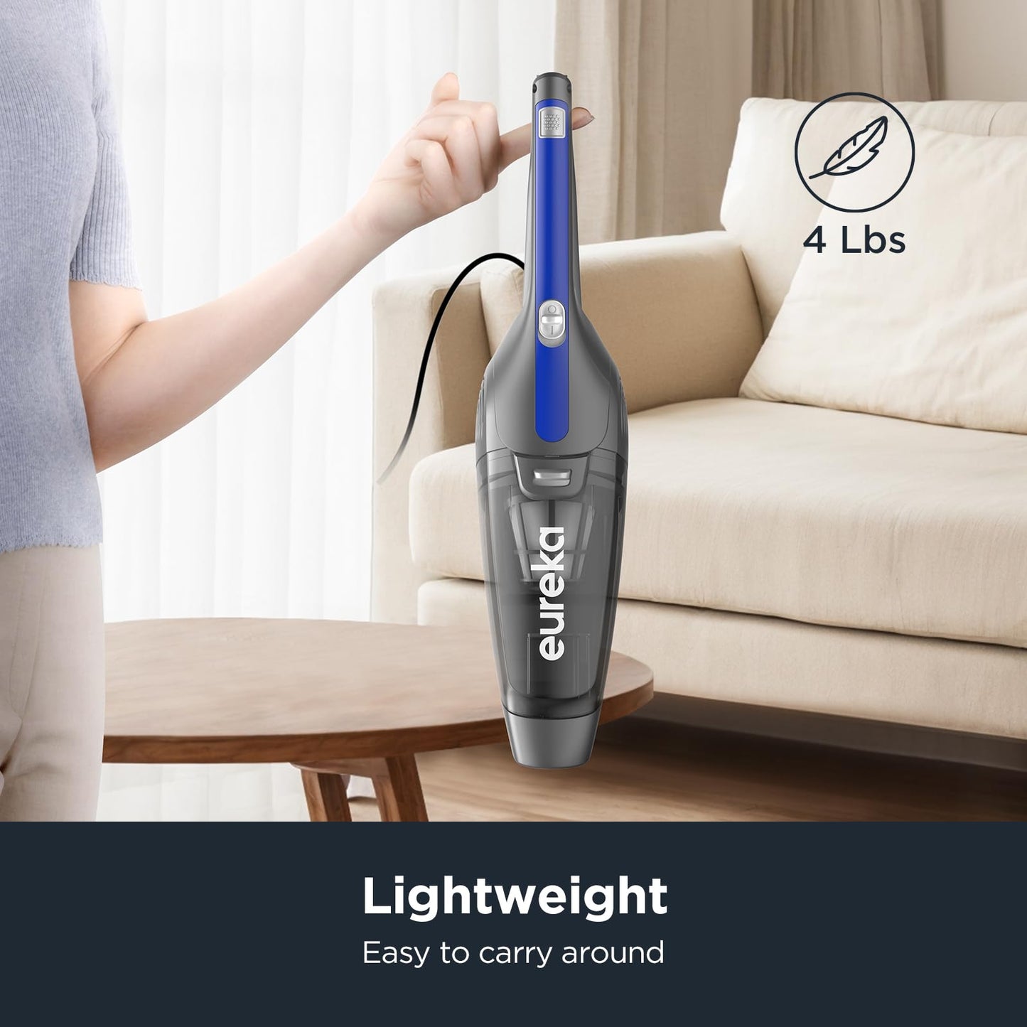 Eureka Corded 3 in 1 Handheld Stick Vacuum for Pet Hair