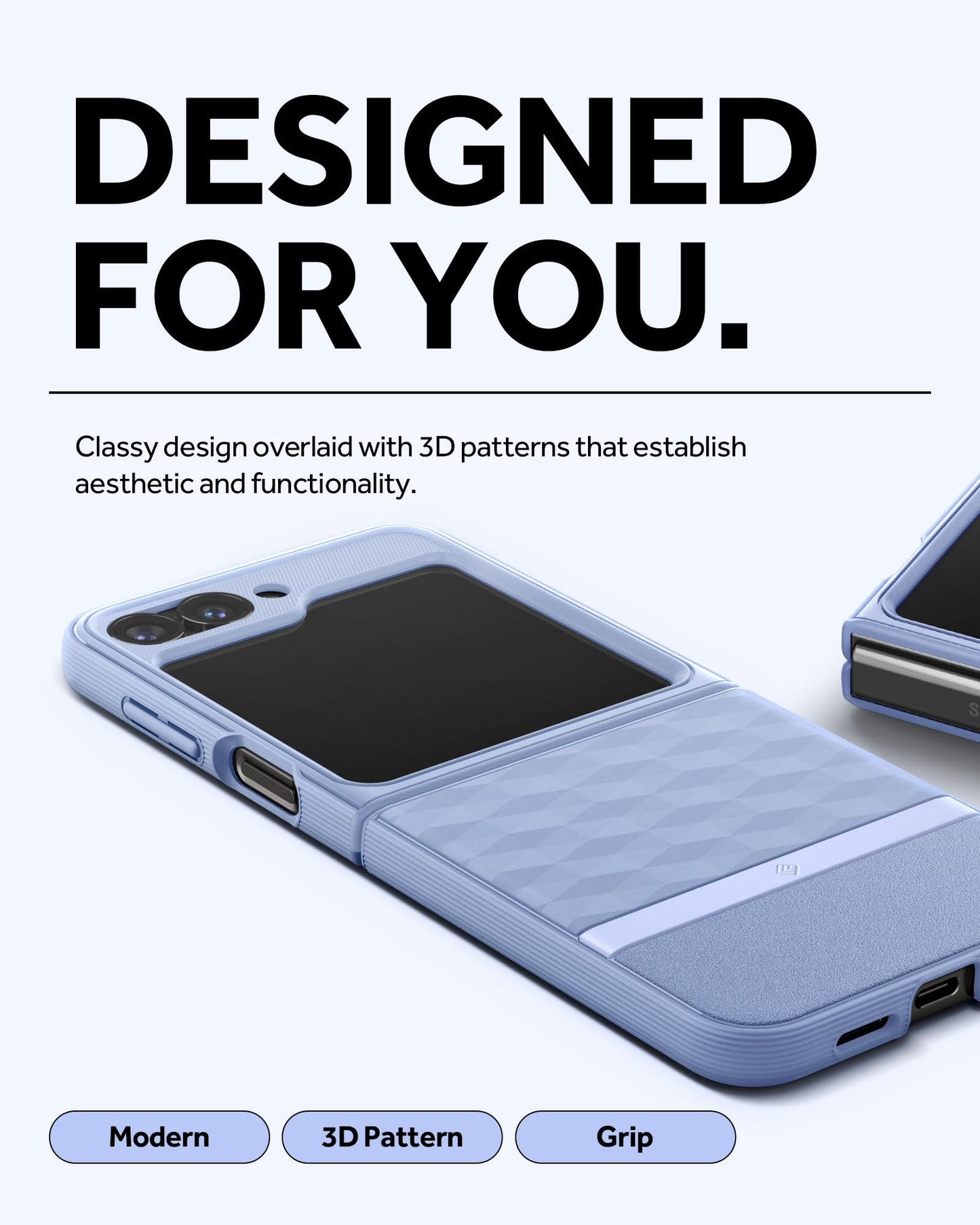 Caseology Parallax Ergonomic Protective Case for Galaxy Z Flip 6