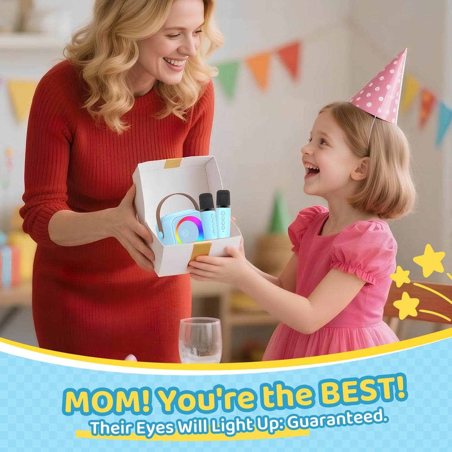Karaoke Machine For Kids All In One Microphone Toys Gift