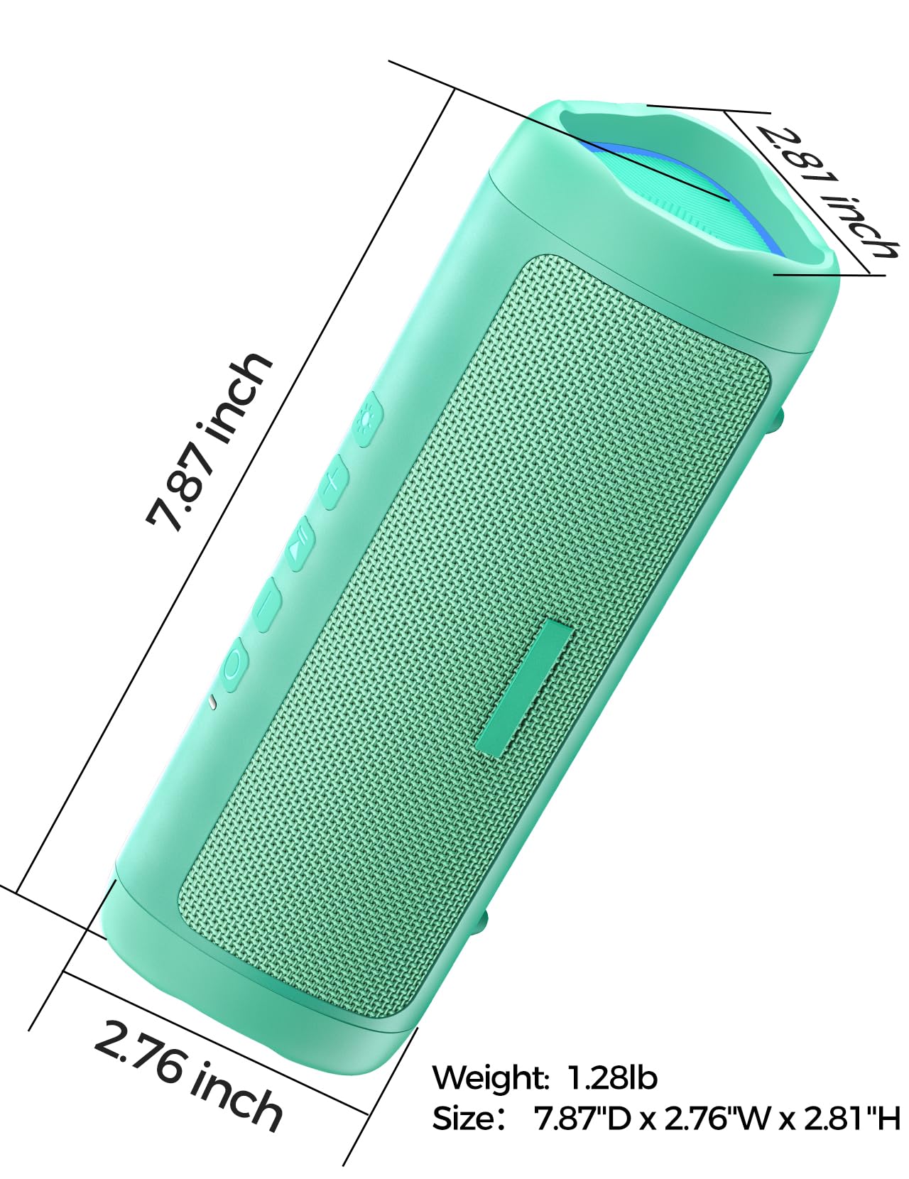 Bluetooth Speaker TWS Pair IPX5 Waterproof Portable 20H