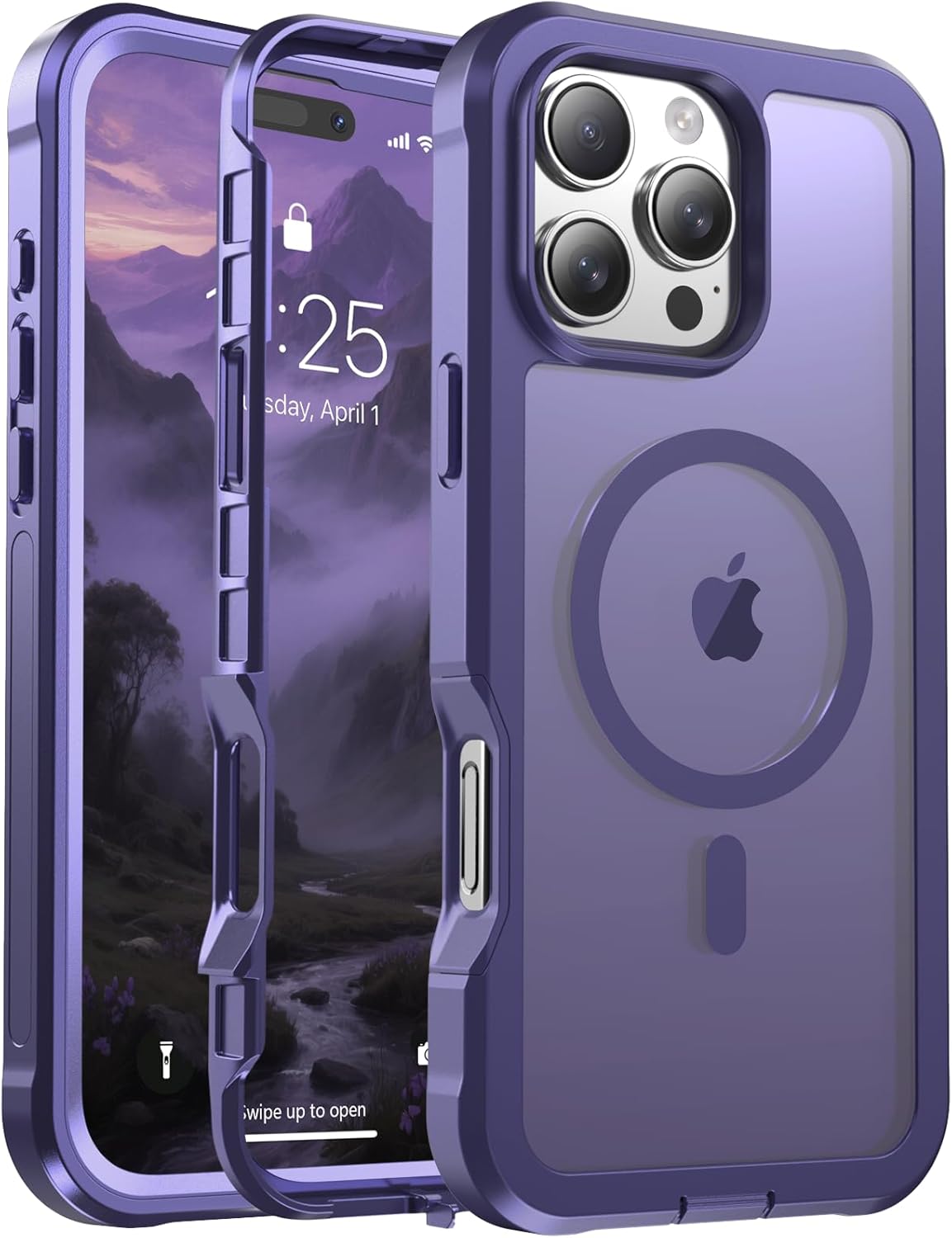 Rose 6.5 Inch iPhone Air MagSafe Case Heavy Duty Shield