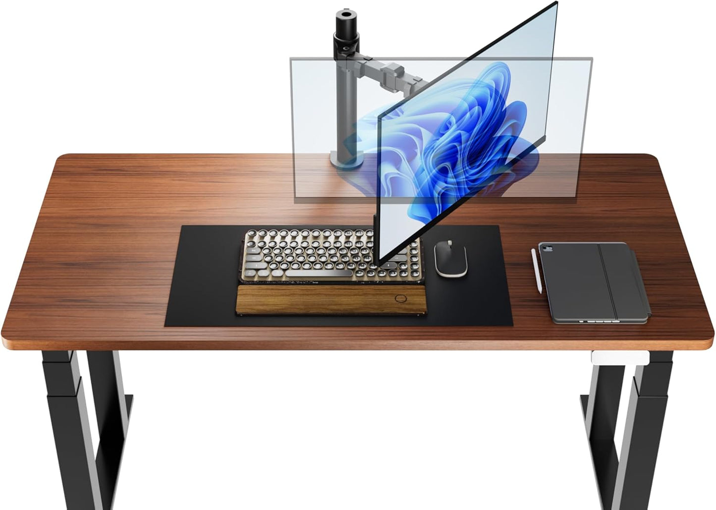 Amazon Basics Single Computer Monitor Stand Tilt Rotation