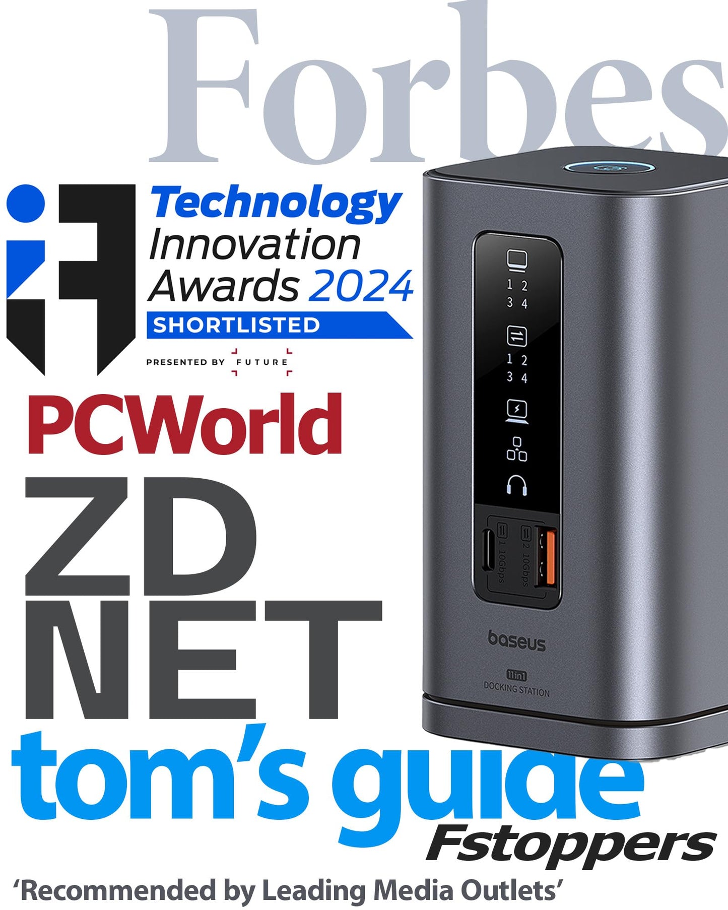 Baseus Spacemate 11 In 1 Docking Station 4K HDMI DP USB C