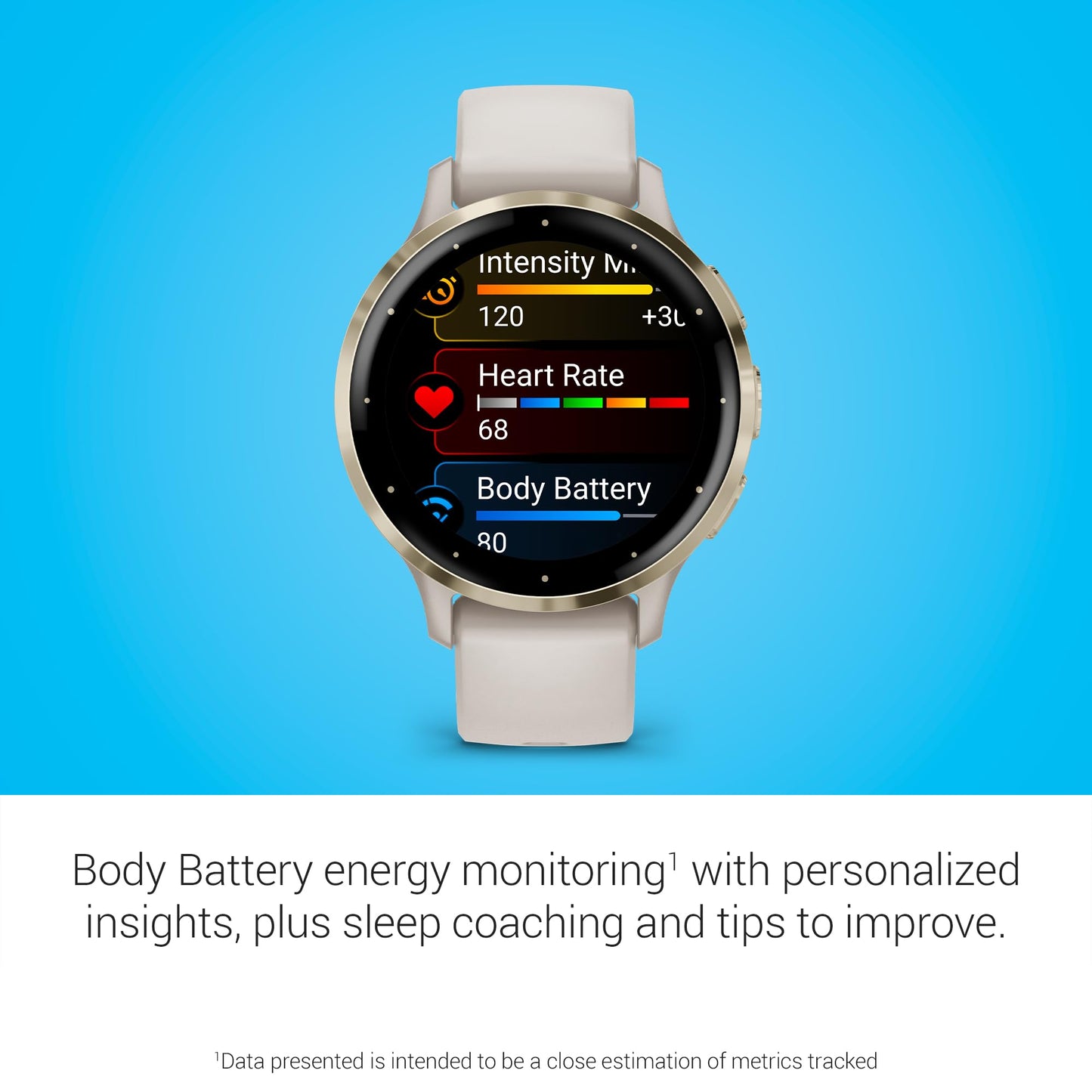 Garmin Venu 3S Smartwatch AMOLED Display Long Battery Life