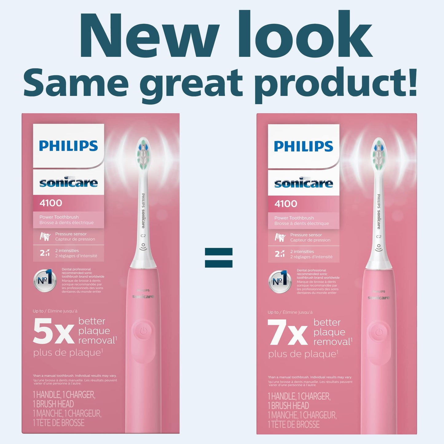 Philips Sonicare 4100 Electric Toothbrush for Superior Plaque Removal