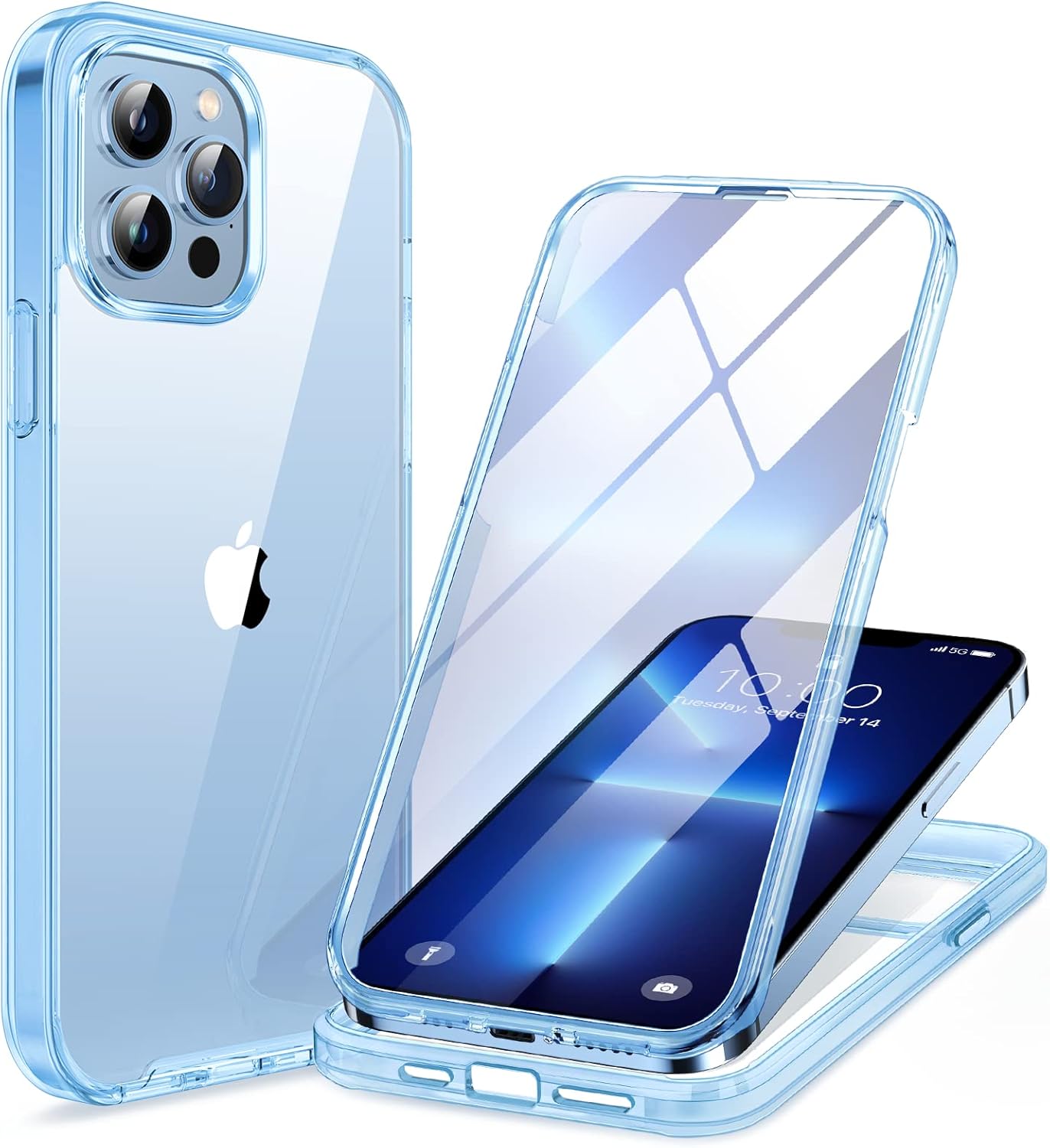 Miracase Glass Series iPhone 11 Rugged Case 6.1 9H Purple