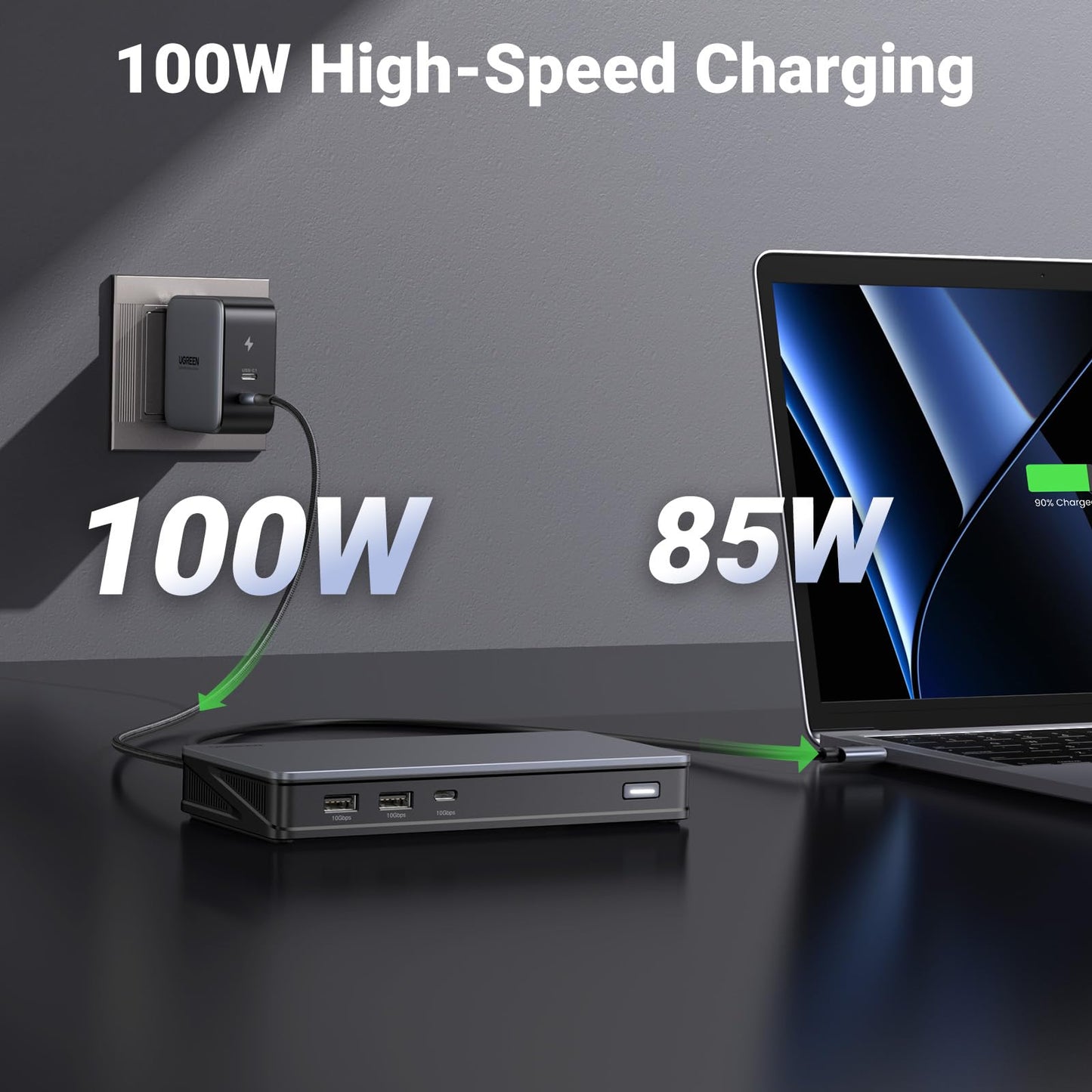 UGREEN Revodok Pro USB C Docking Station DisplayLink 4K60Hz