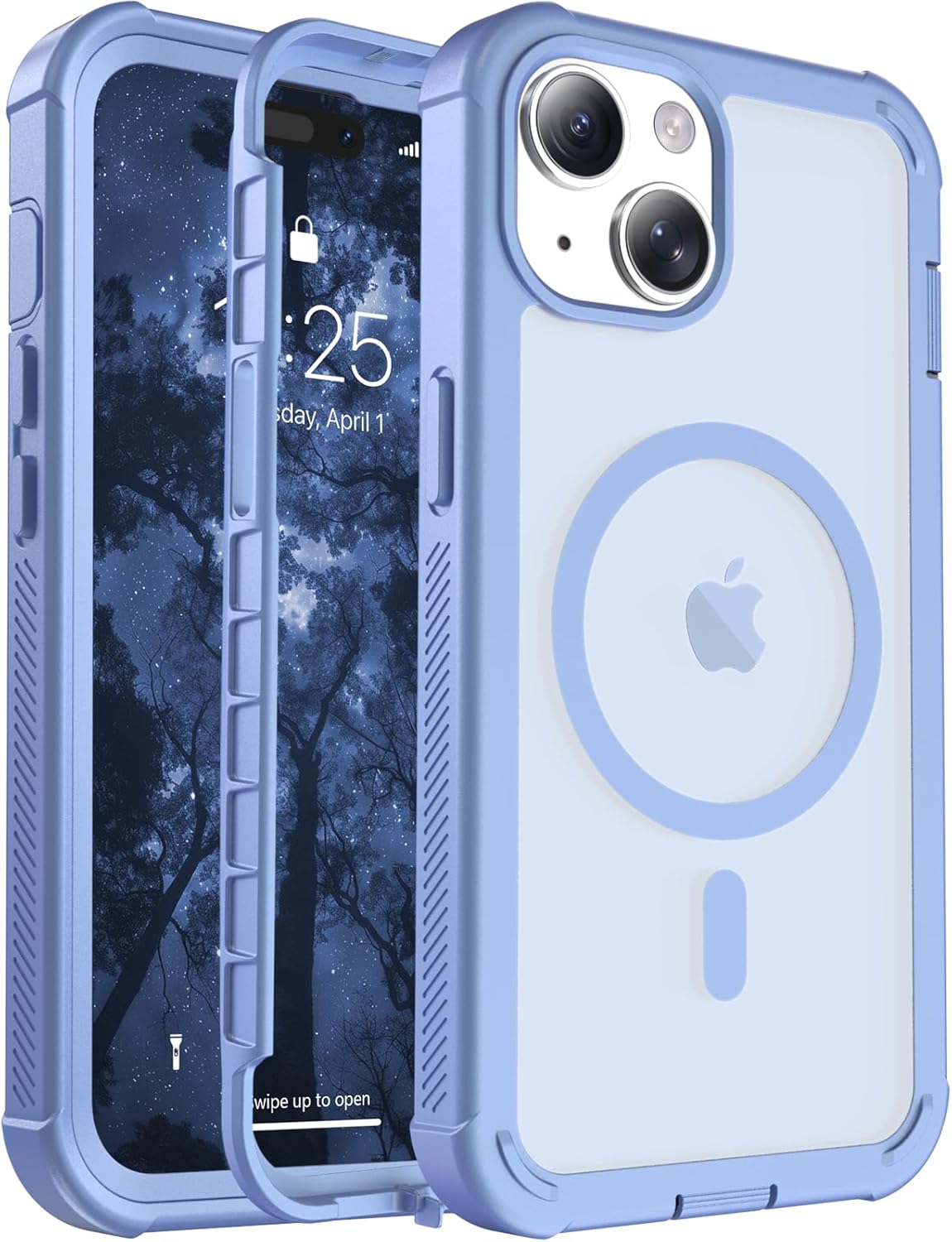 Rose 6.5 Inch iPhone Air MagSafe Case Heavy Duty Shield