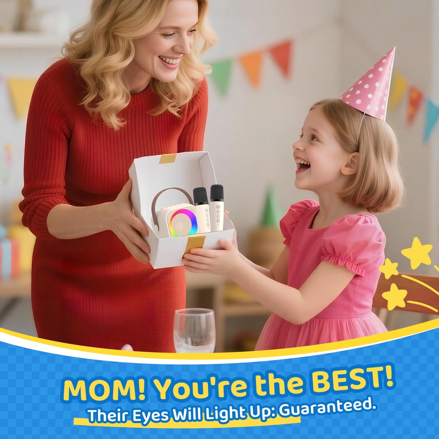 Karaoke Machine For Kids All In One Microphone Toys Gift