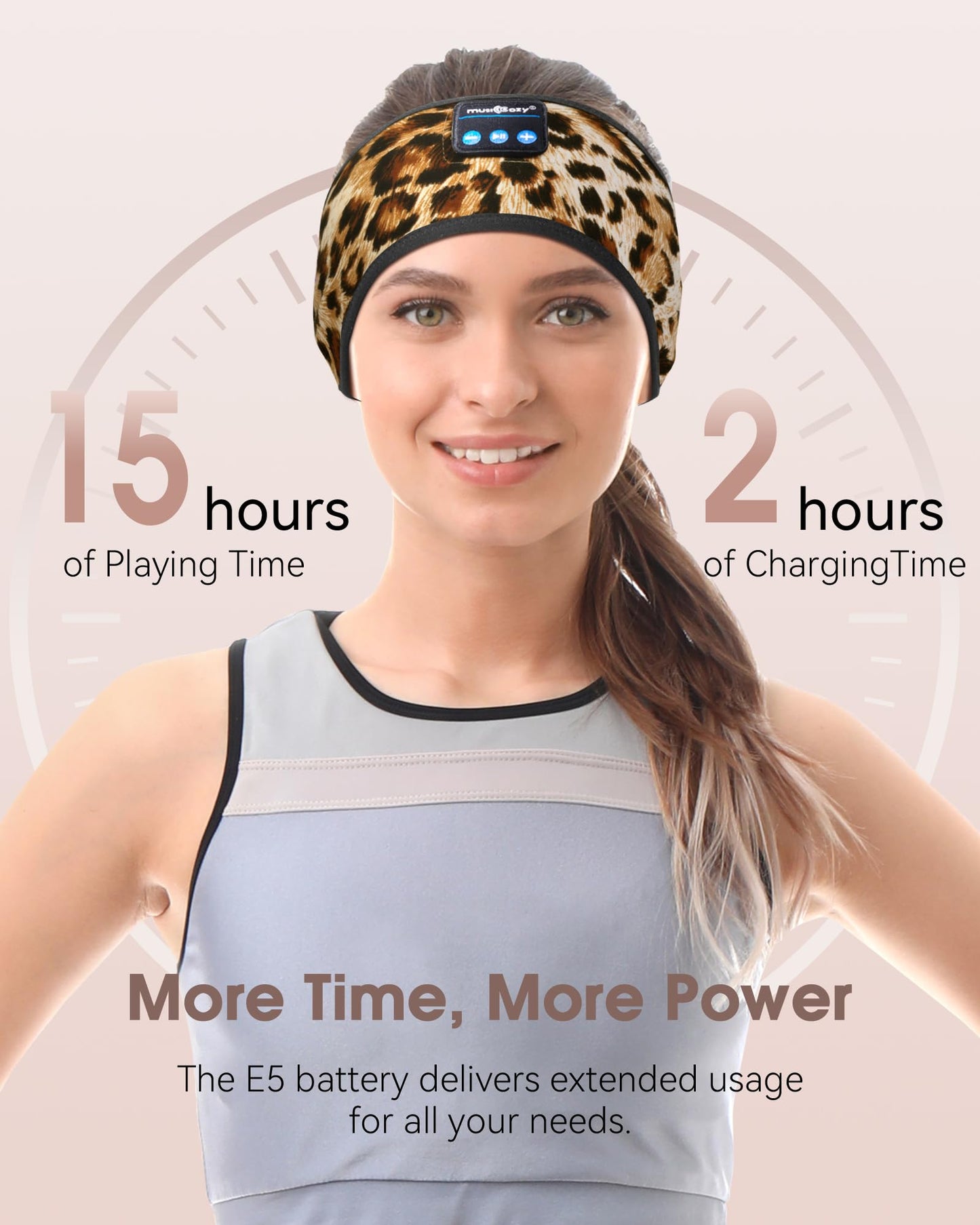 Sleep Headphones Headband Bluetooth 5.4 Wireless Earphones