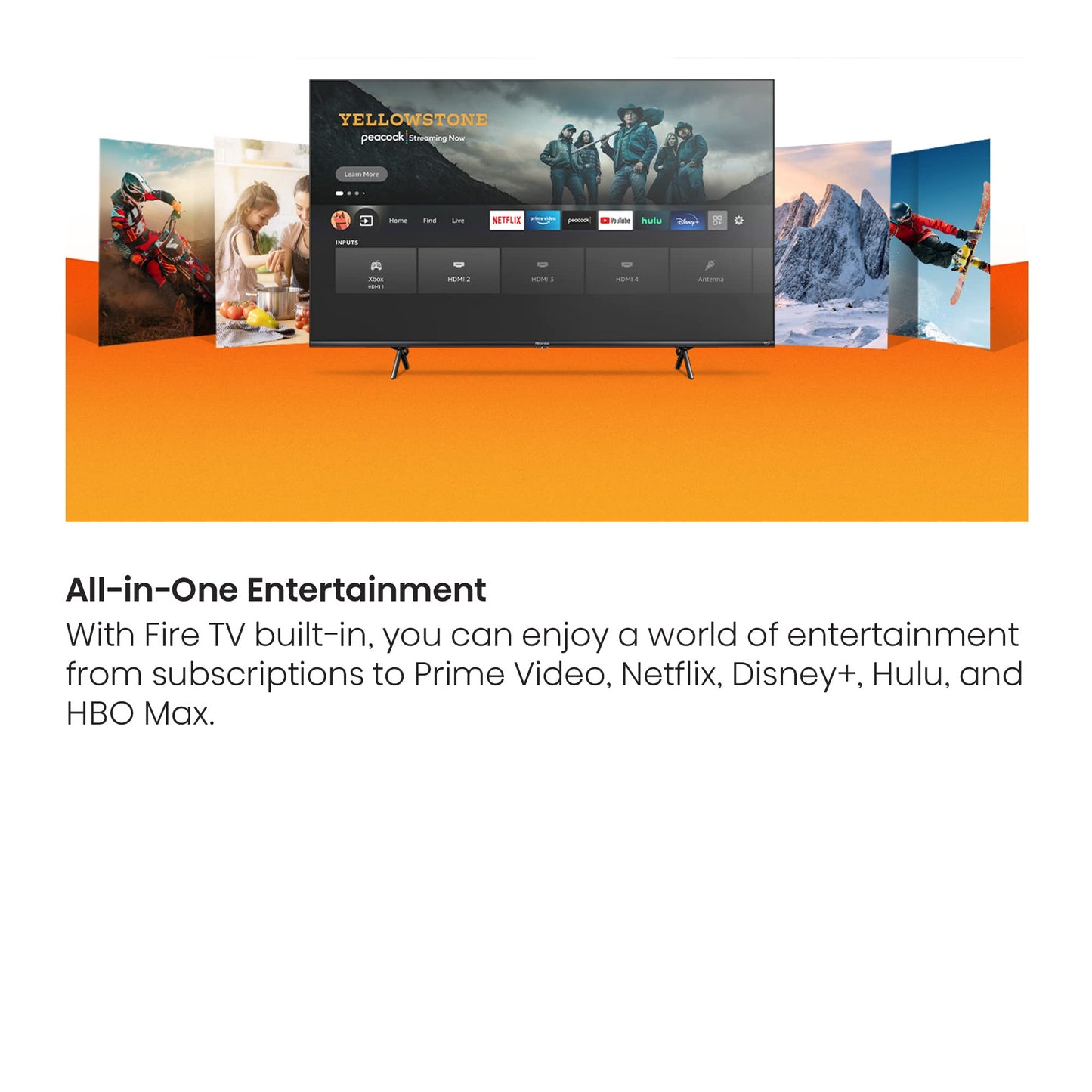 Hisense 75 Inch 4K UHD Smart TV with Quantum Dot Color