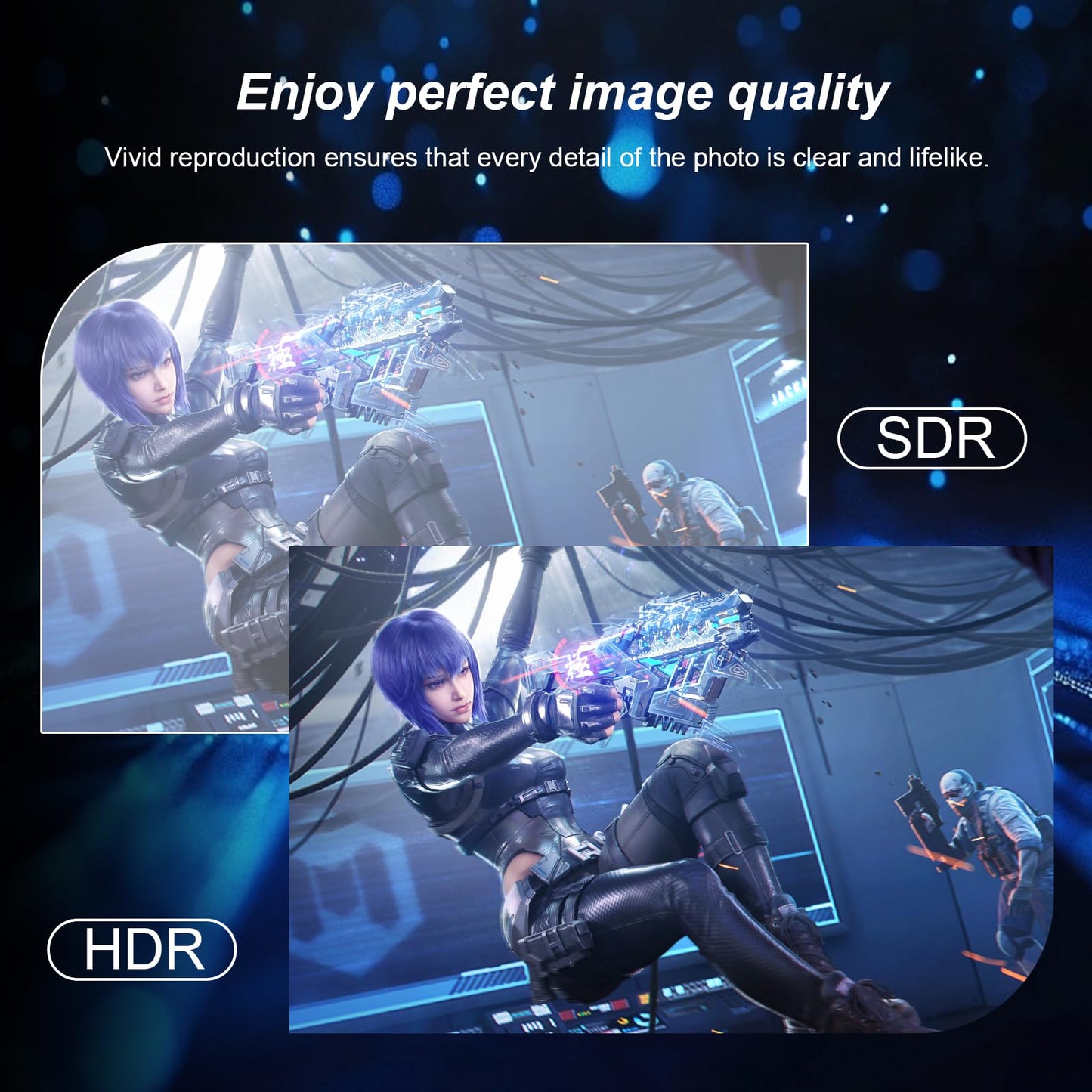 27 Inch IPS Gaming Monitor 100Hz Frameless 1080P HDMI