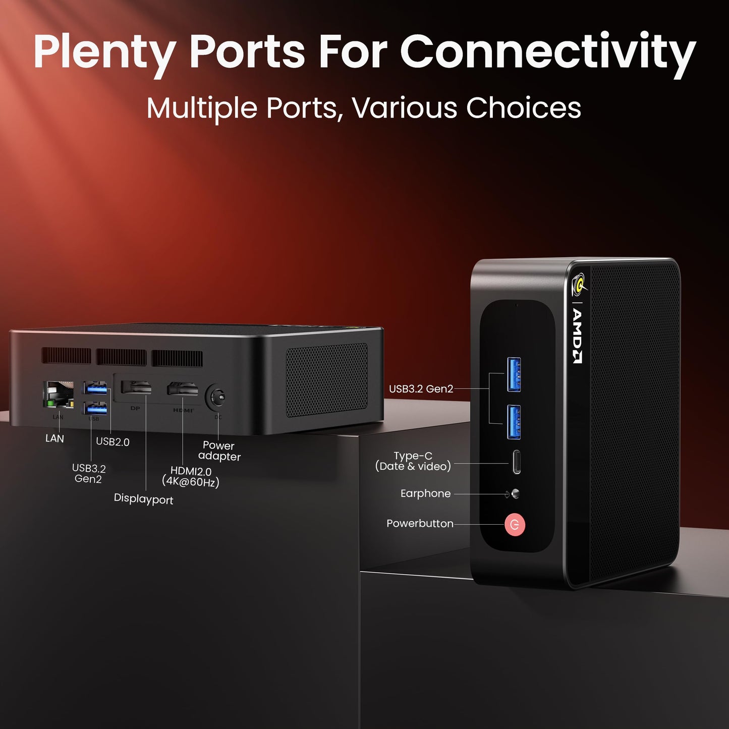 Beelink Mini PC SER5 Pro with Ryzen 7 Performance